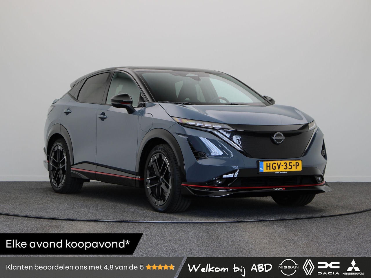 Nissan Ariya - e-4ORCE Nismo 91 kWh | 20 Inch Velgen | Uniek in Nederland | 435PK | 4 Wiel Aandrijving | - AutoWereld.nl