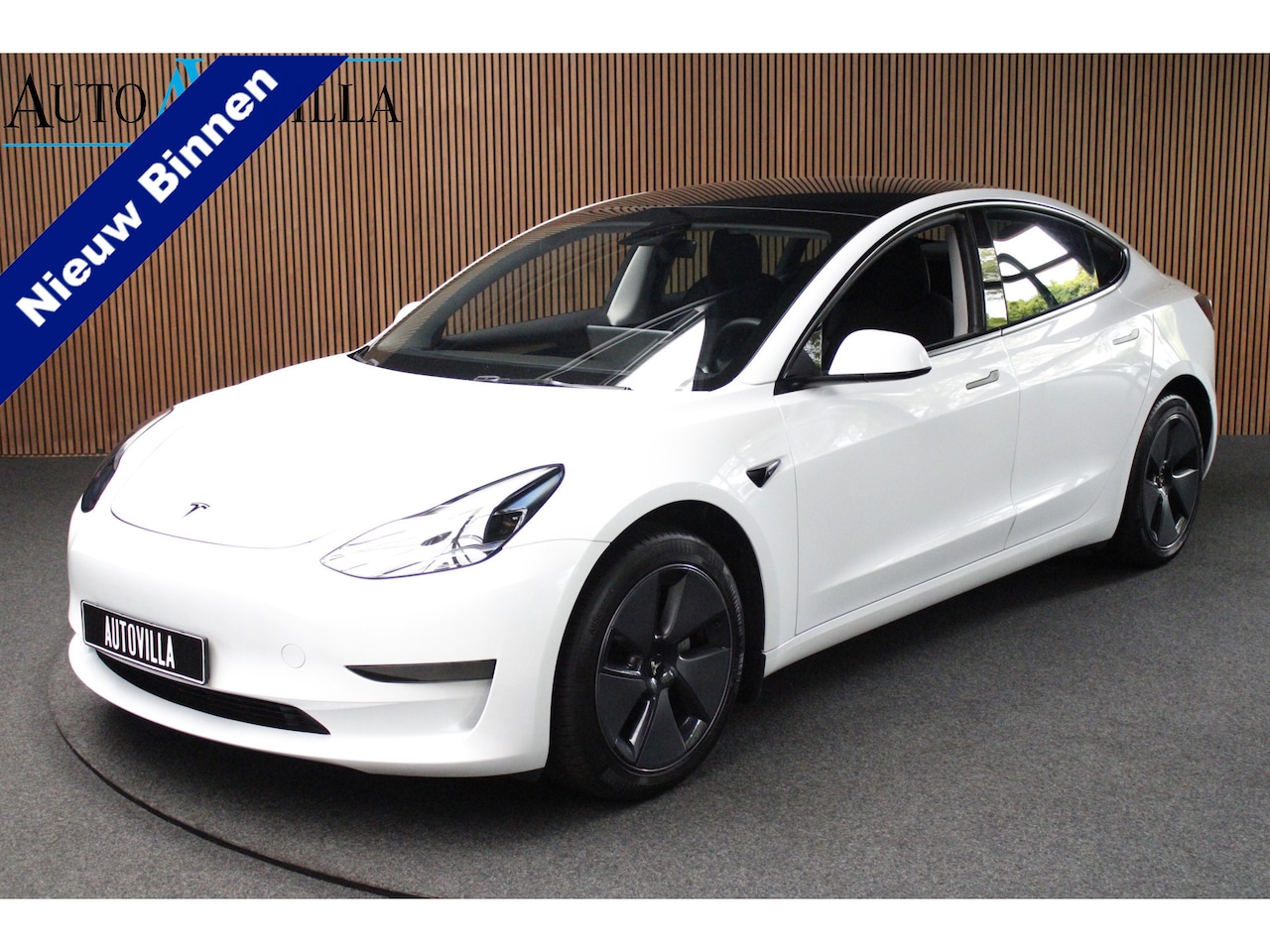 Tesla Model 3 - Standard RWD Plus 60 kWh 95.0 % SOH - Pano -  Full Self 3 - AutoWereld.nl