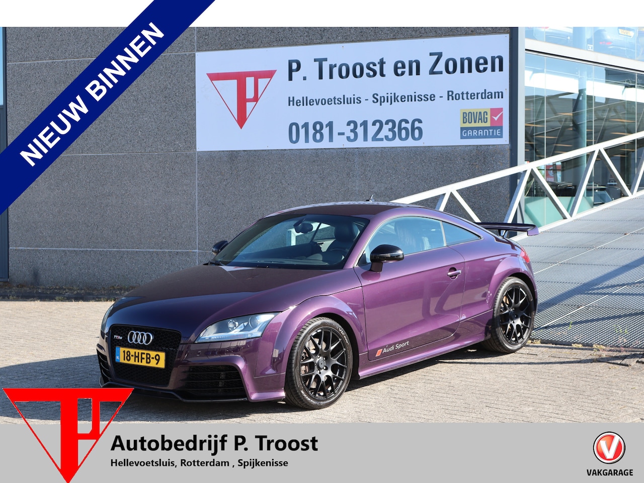 Audi TTRS - TT 3.2 V6 quattro uitgevoerd! MEENEEMPRIJS!! Automaat/Kleppensysteem/Stoelverwarming/Bose - AutoWereld.nl
