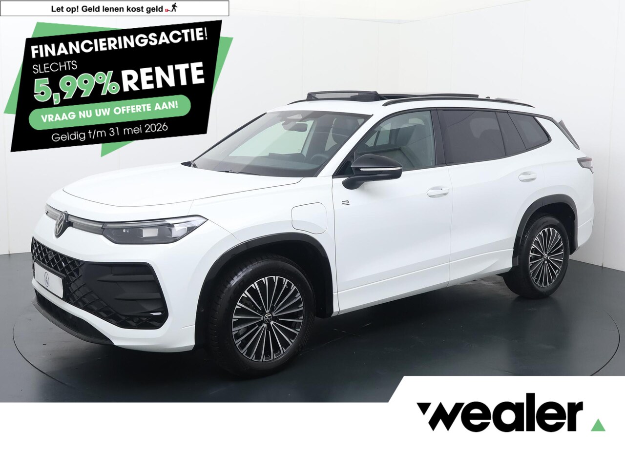 Volkswagen Tayron - 1.5 eHybrid R-Line Edition | 272 PK | Trekhaak | Panoramadak | Lederen bekleding | Head-up - AutoWereld.nl