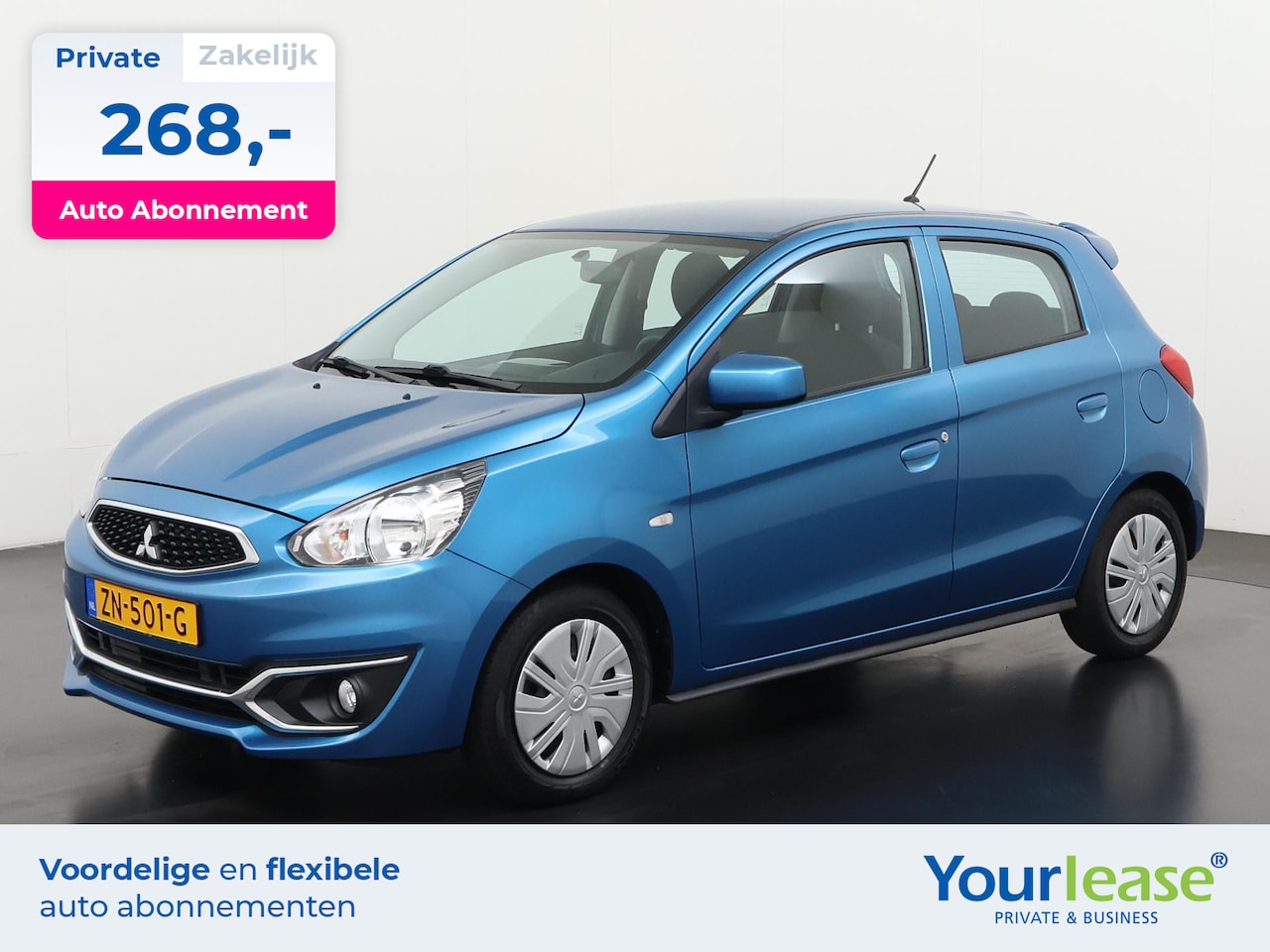 Mitsubishi Space Star - 1.0 Cool+ | All-in 268,- Private Lease | Direct uit voorraad - AutoWereld.nl