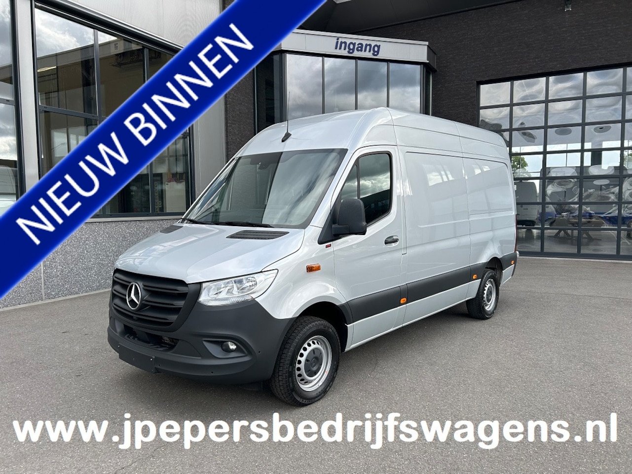 Mercedes-Benz Sprinter - 317 CDI L2 H2 MBUX / 360 Camera / Navigatie / Cruise control / Airco / 270 Graden achterde - AutoWereld.nl