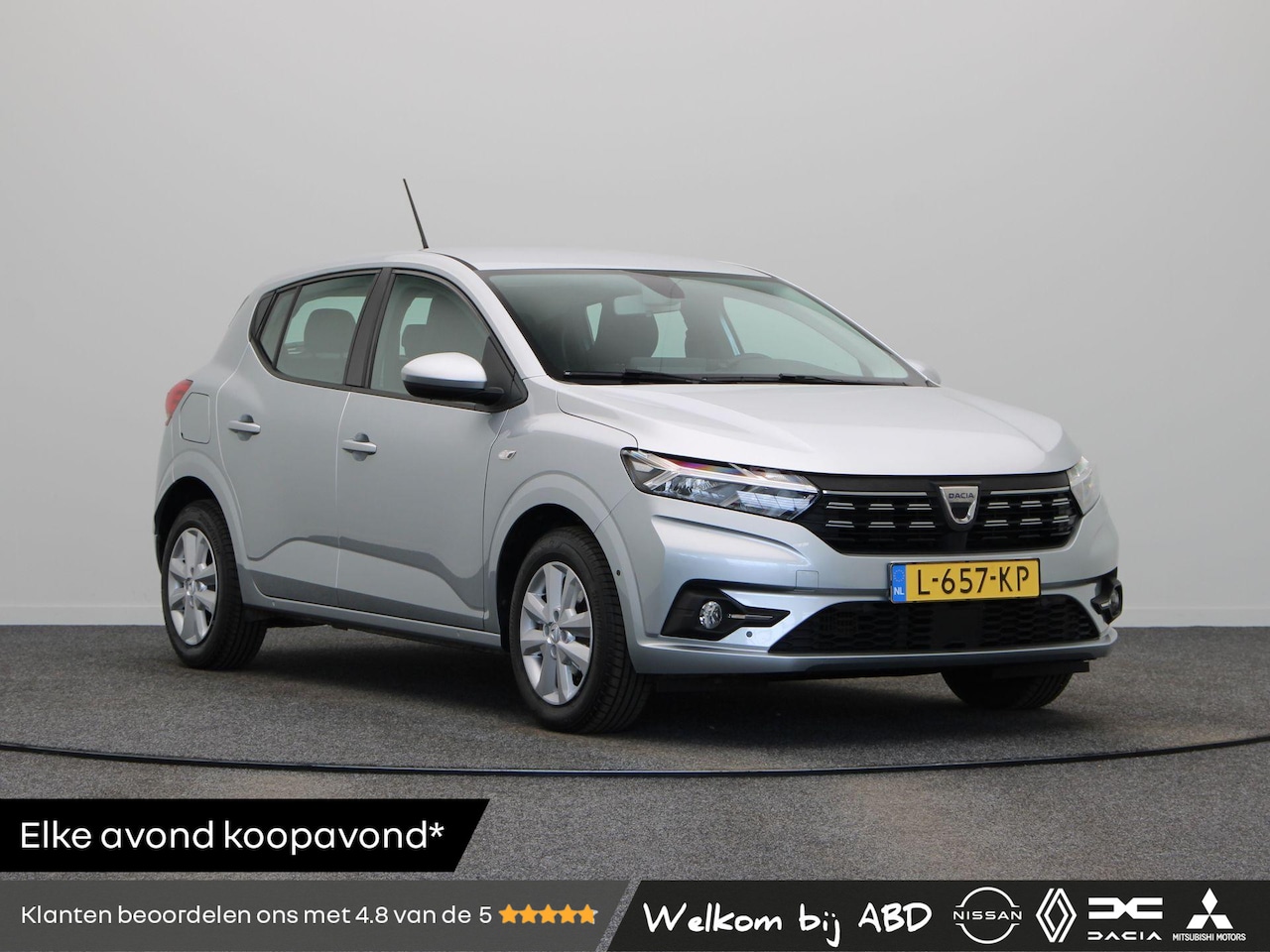 Dacia Sandero - 1.0 TCe Bi-Fuel Comfort | Trekhaak | Parkeersensoren voor en achter | Achteruitrijcamera | - AutoWereld.nl