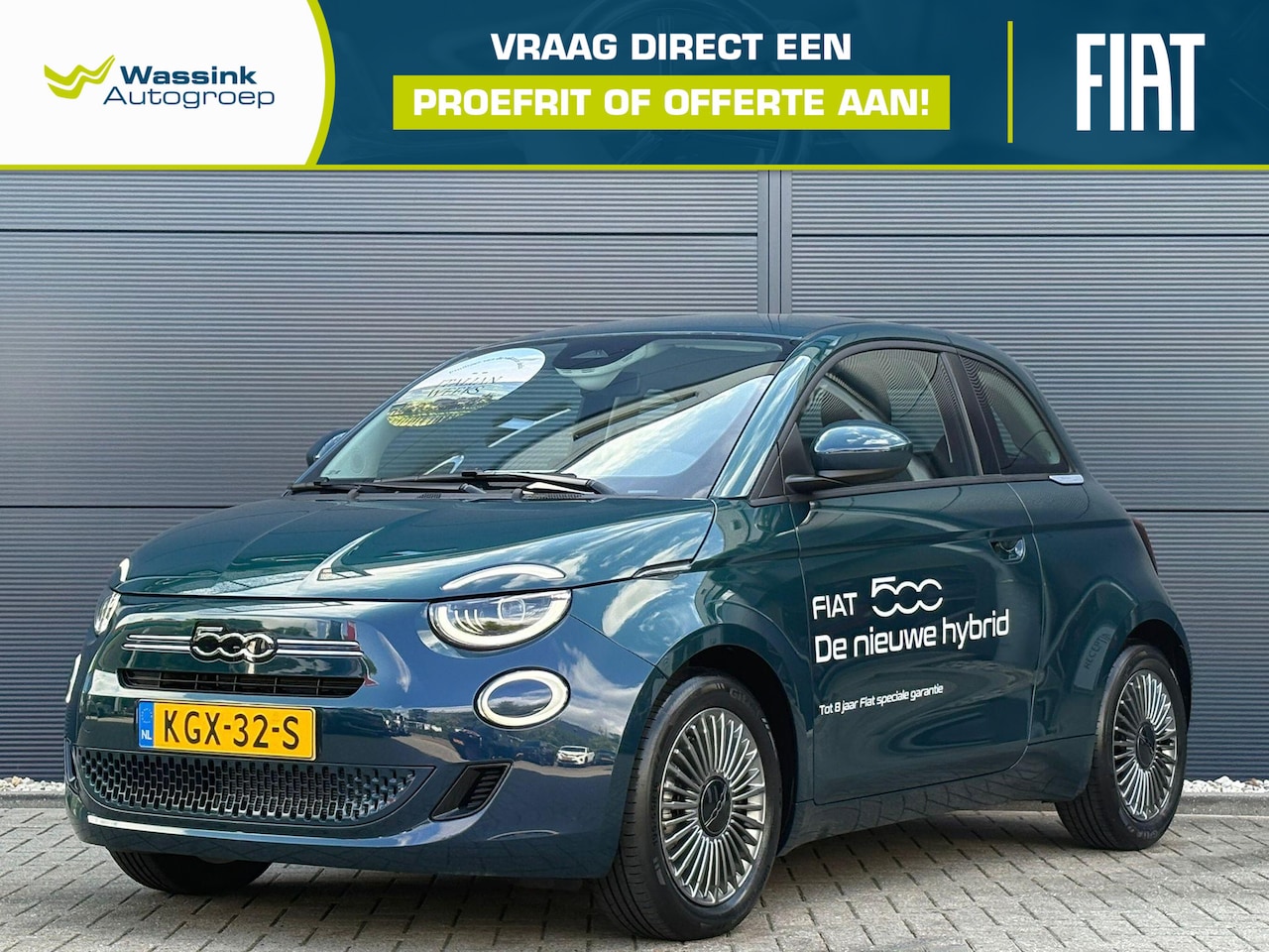 Fiat 500 - 1.0 Hybrid Torino Launch Edition | Climate Control | Cruise Control | Apple Carplay/Androi - AutoWereld.nl