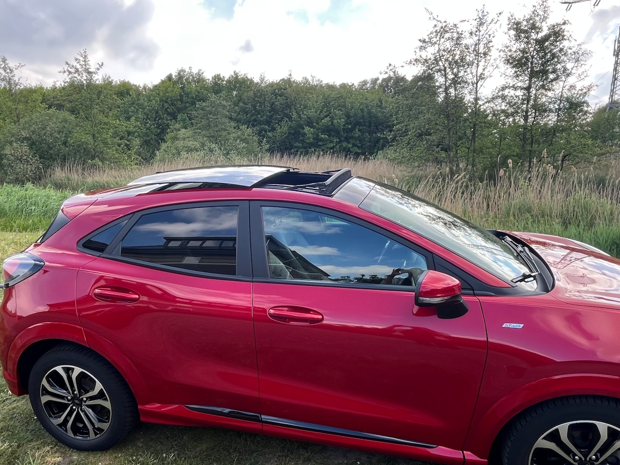 Ford Puma - 1.0 EcoBoost Hybrid ST-Line X Full option / panoramadak / massage stoelen / B&O / electrische achterklep - AutoWereld.nl