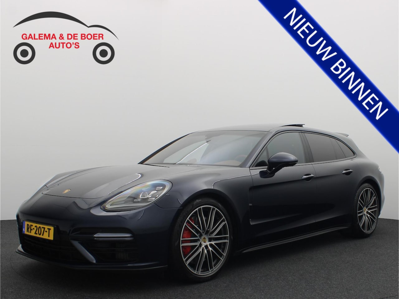 Porsche Panamera Sport Turismo - 4.0 Turbo V8 / TREKHAAK / CHRONO / DESIGN / 360GR CAMERA / STOELVERW / STOELKOEL / STUURVE - AutoWereld.nl