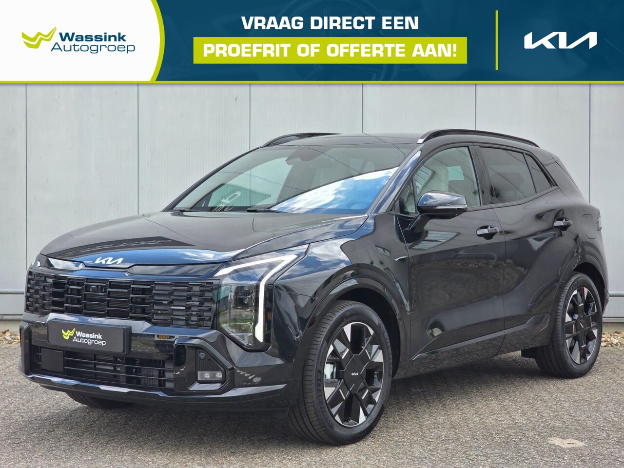 Kia Sportage - 1.6 T-GDi Plug-in Hybrid GT-PlusLine Schuifdak | Lederen bekleding | Stoel verwarming en v - AutoWereld.nl