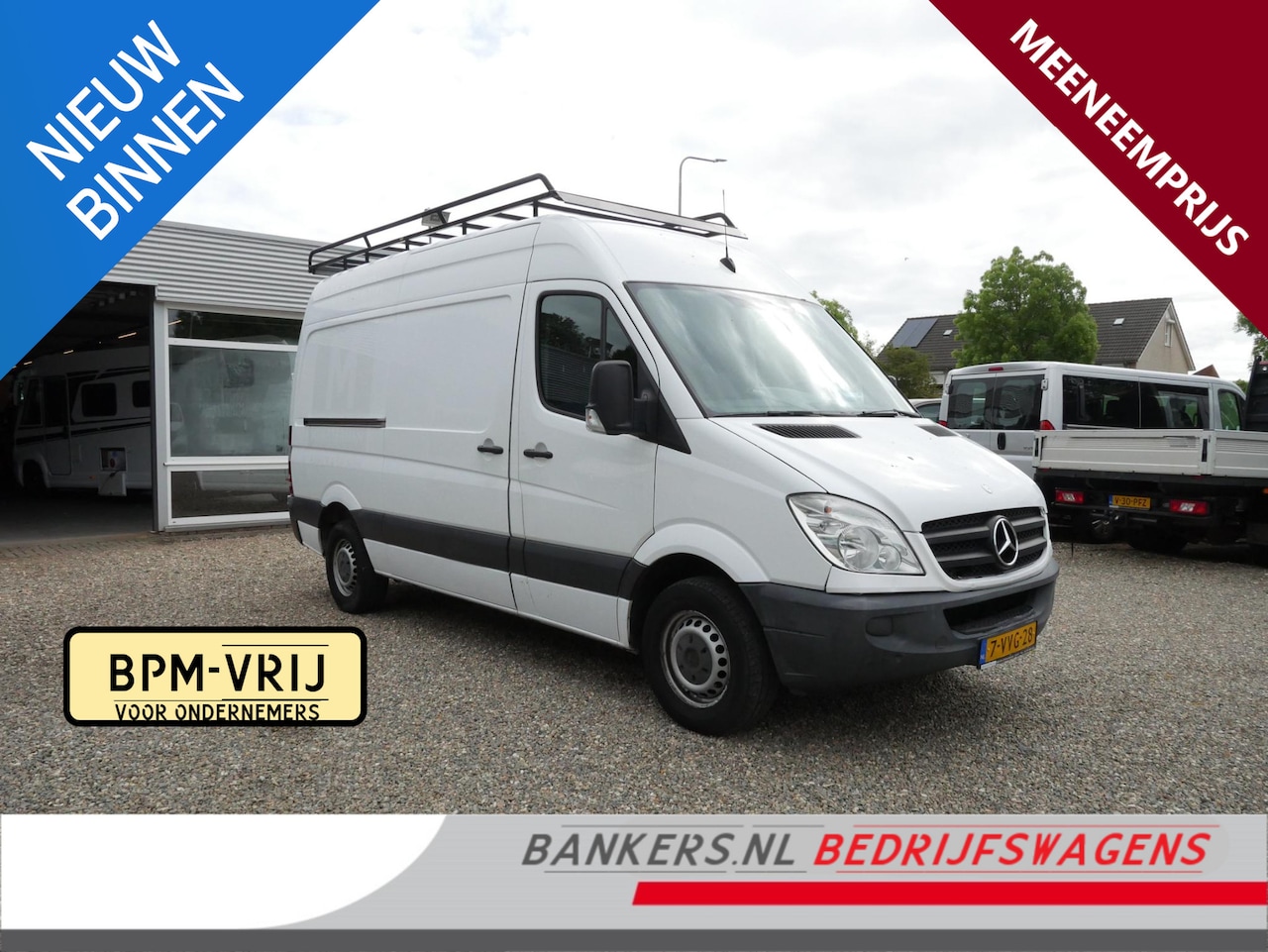 Mercedes-Benz Sprinter - 313 2.2 CDI 130PK, L2H2, Airco, Geen garantie, zo meenemen - AutoWereld.nl