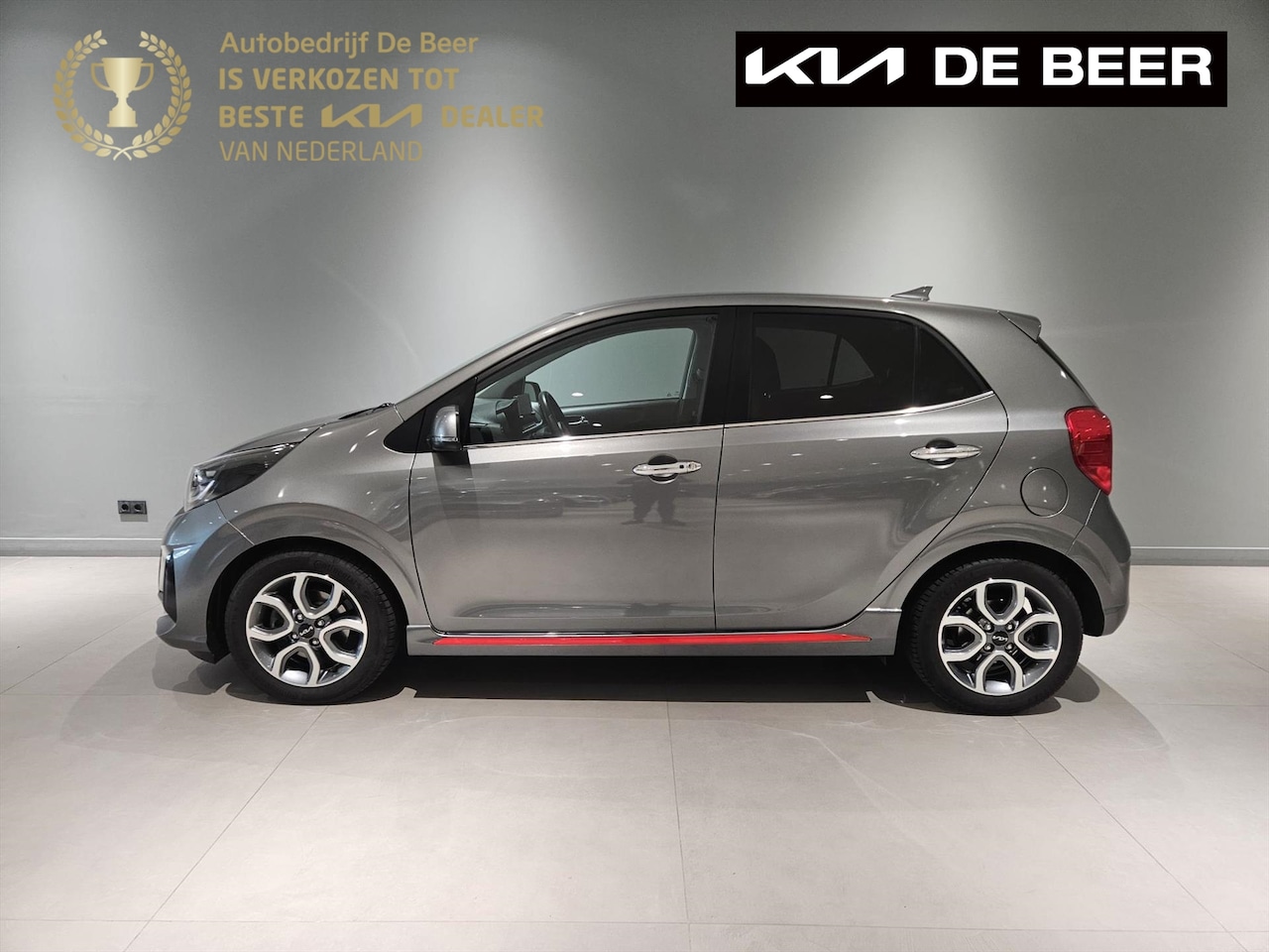 Kia Picanto - 1.0 DPi 67pk 4-zits GT-Line Navi/ Clima/ Leer - AutoWereld.nl