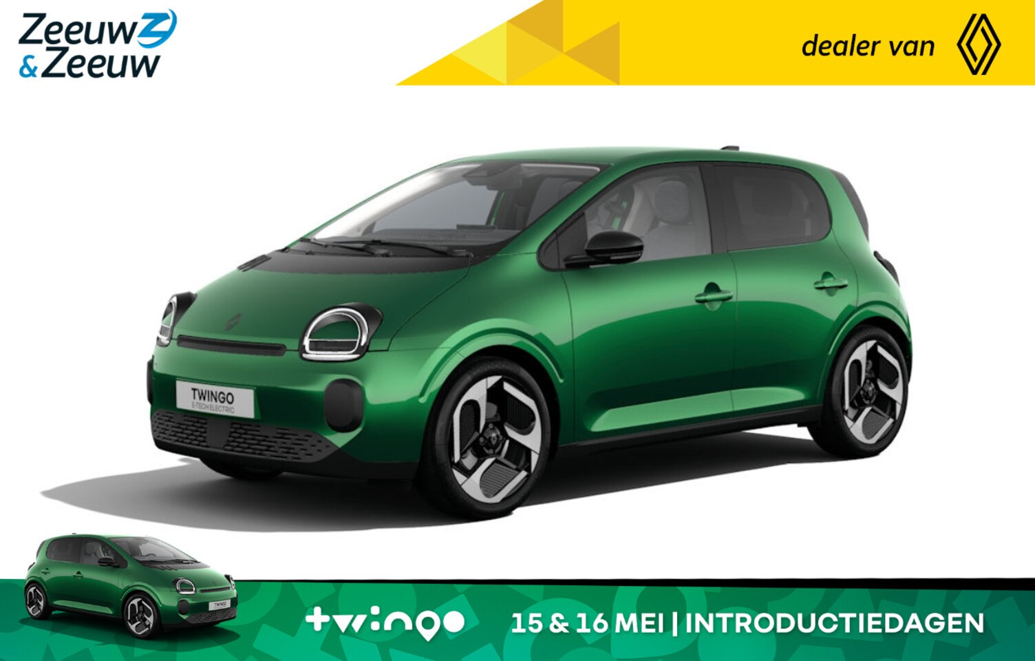 Renault Twingo - urban range evolution 27.5 kWh * NU IN DE SHOWROOM * 5 JAAR GARANTIE * - AutoWereld.nl