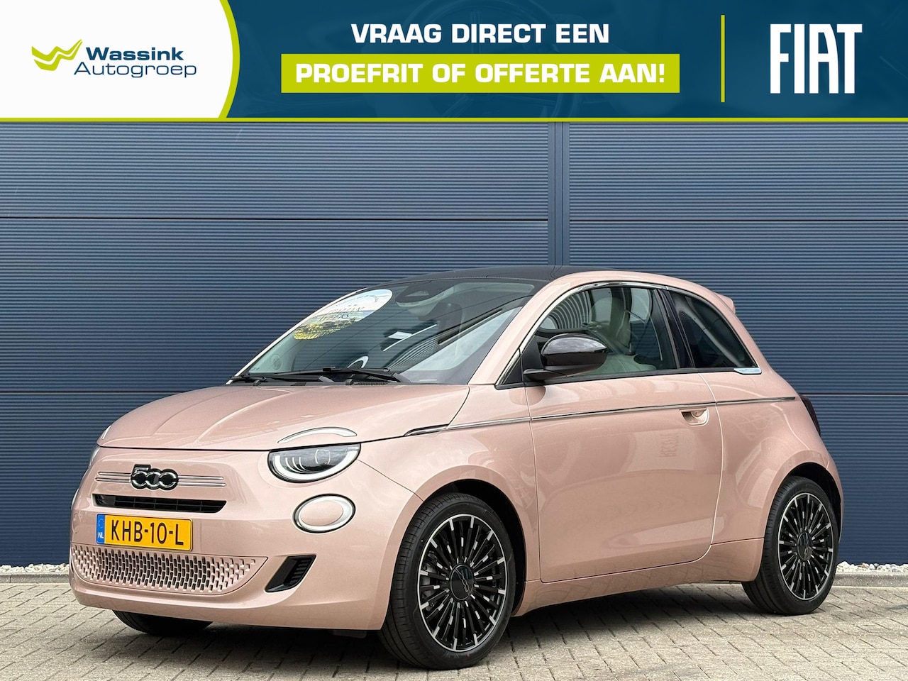 Fiat 500 - 1.0 Hybrid La Prima | Navigatie | Panoramadak | JBL Premium Audio | Camera | Climate Contr - AutoWereld.nl