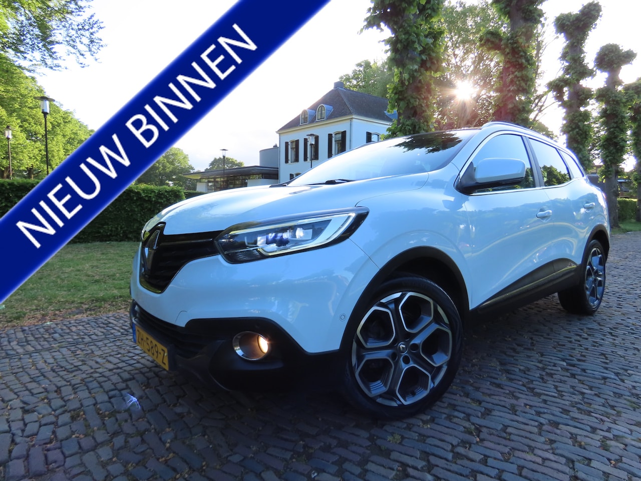 Renault Kadjar - 1.2 TCe Bose Leer/stof Xenon/Led Parkassist Achteruitrijcamera Panoramadak Keyless Navigat - AutoWereld.nl