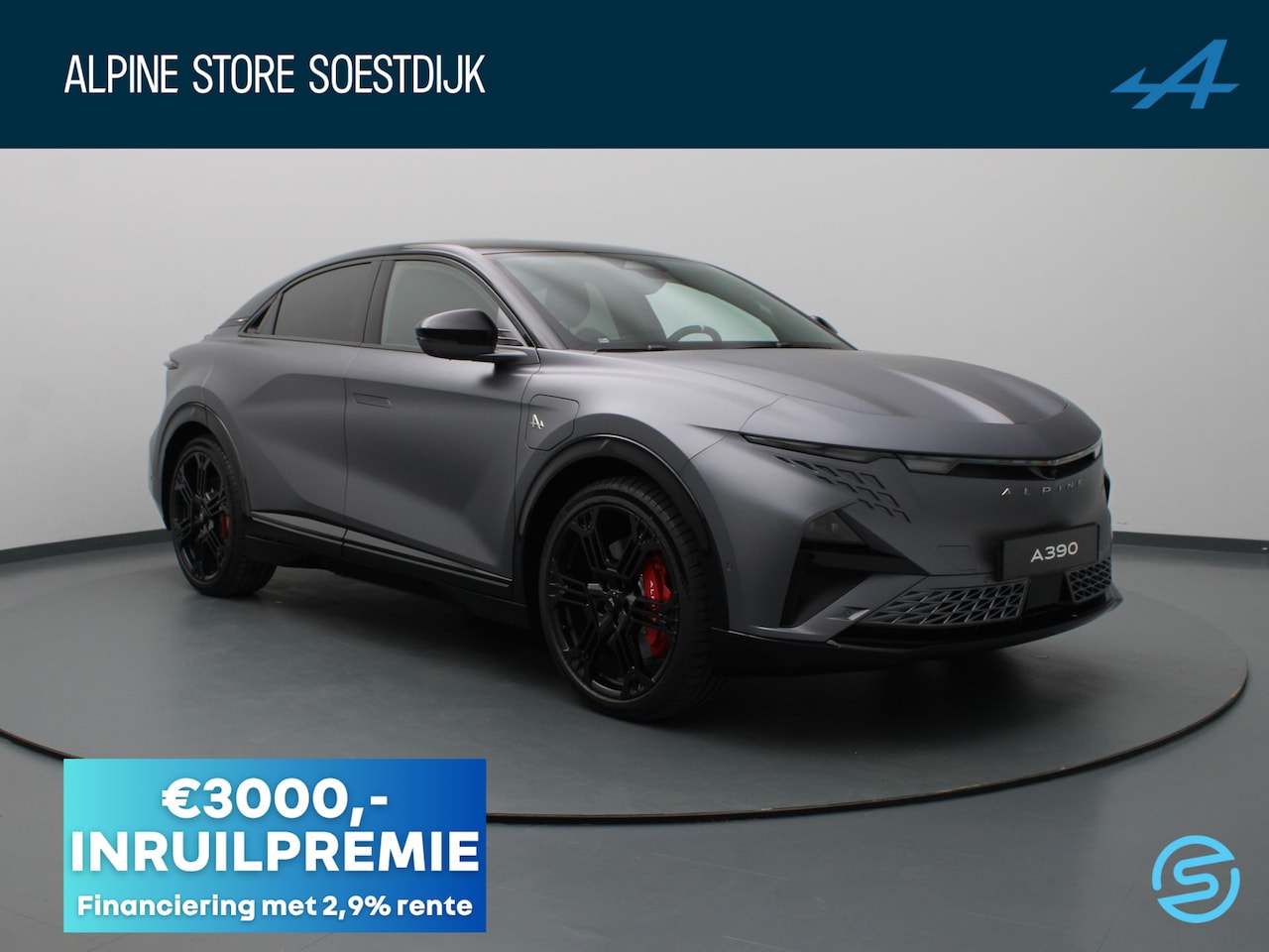 Alpine A390 - GT 89kWh Devialet XtremeSound | 360° Camera | Pack Driving | Stoel-/stuurverw. - AutoWereld.nl