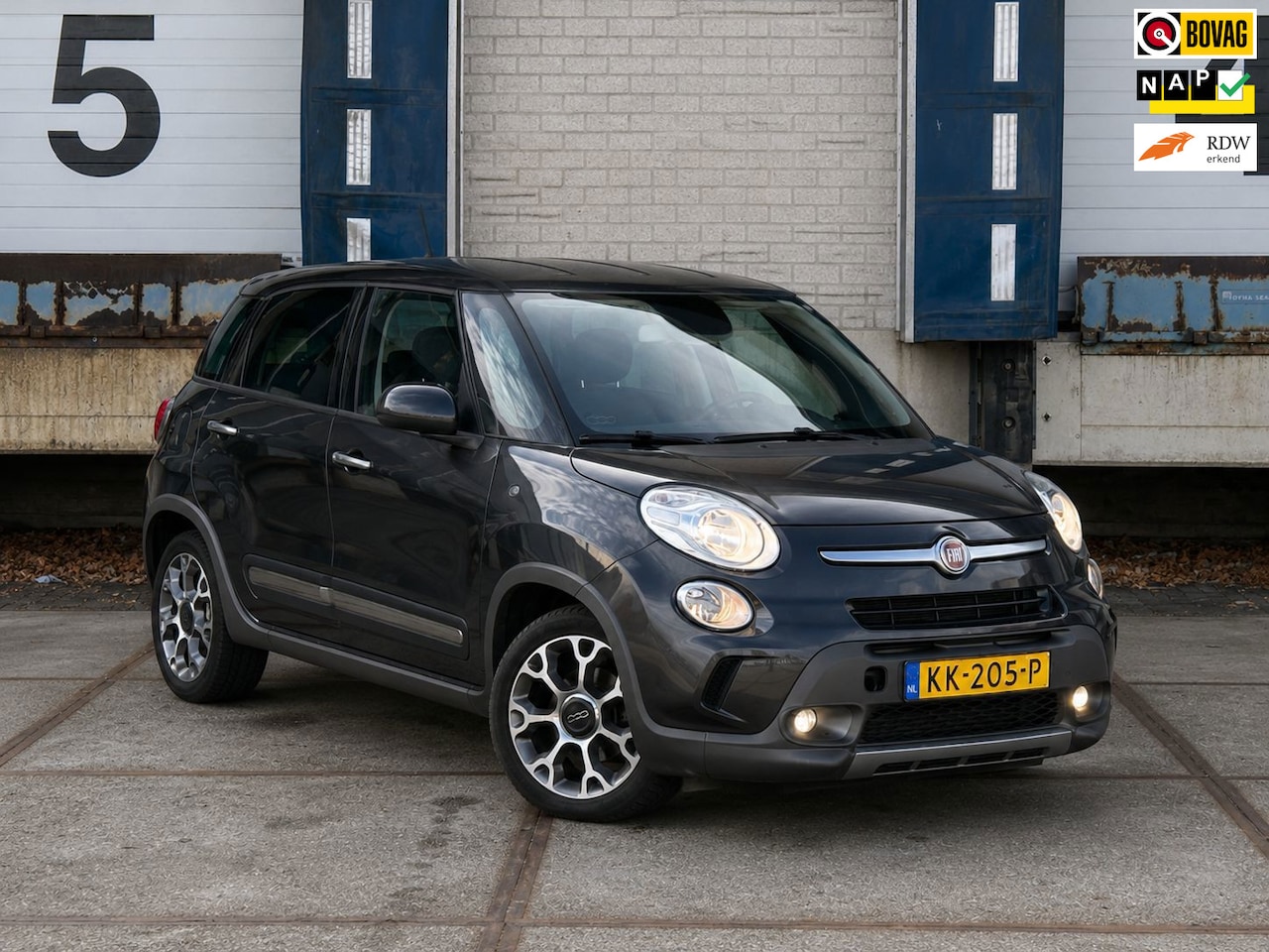 Fiat 500 L - 0.9 TwinAir Trekking 0.9 TwinAir Trekking (Cruis+NAVI+CLIMA+GARANTIE) - AutoWereld.nl