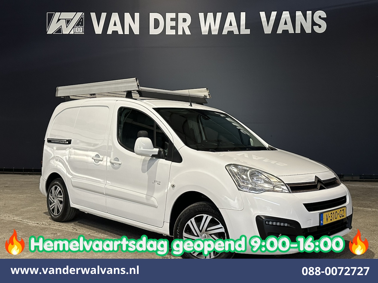Citroën Berlingo - 1.6 BlueHDI L1H1 Euro6 Airco | 3-Zits | Apple Carplay | Cruisecontrol | Imperiaal Zijdeur, - AutoWereld.nl