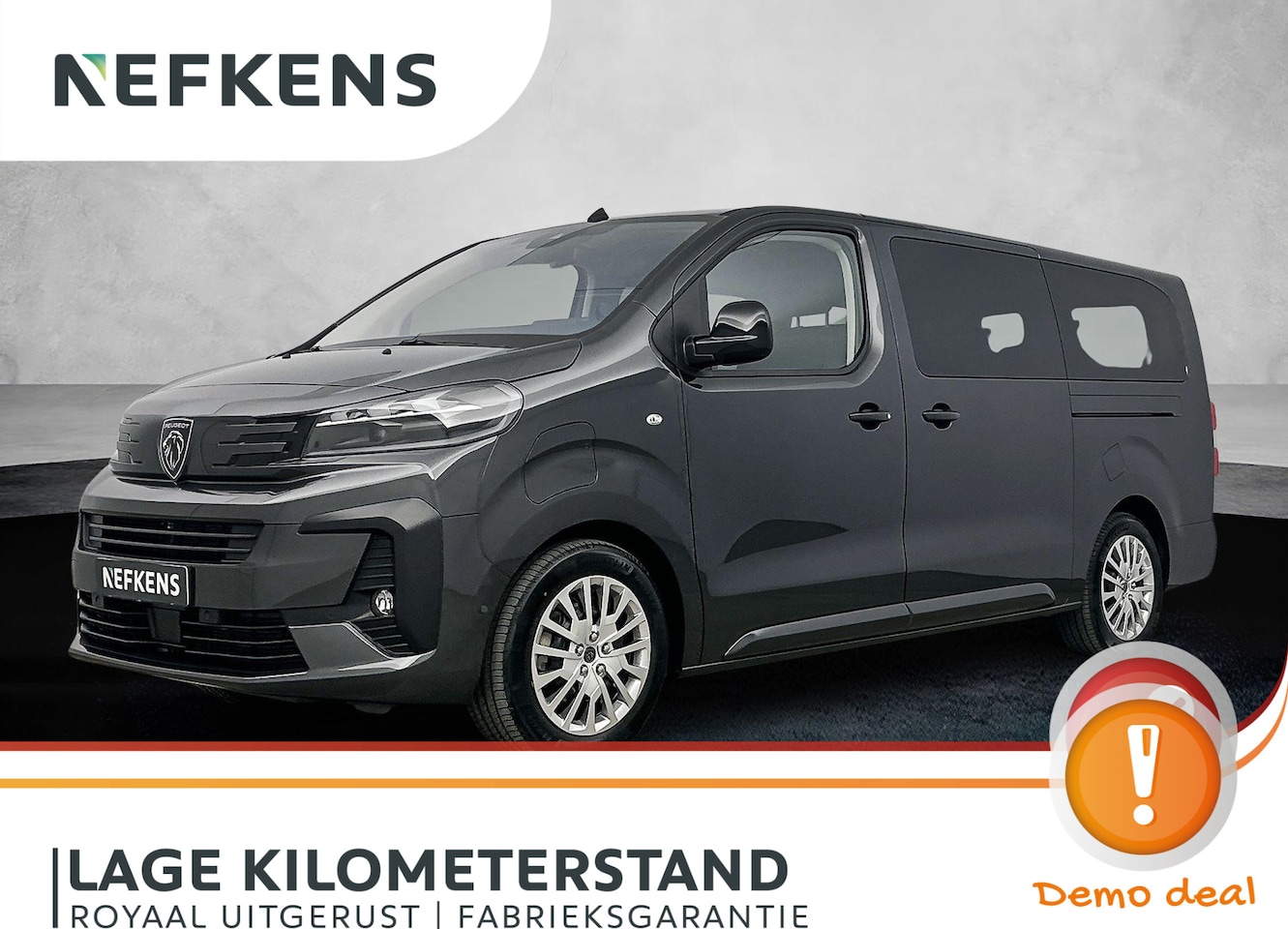 Peugeot e-Traveller - 75 kWh | Demo | 8 Personen | Navigatie | Camera | Stuurverwarming - AutoWereld.nl