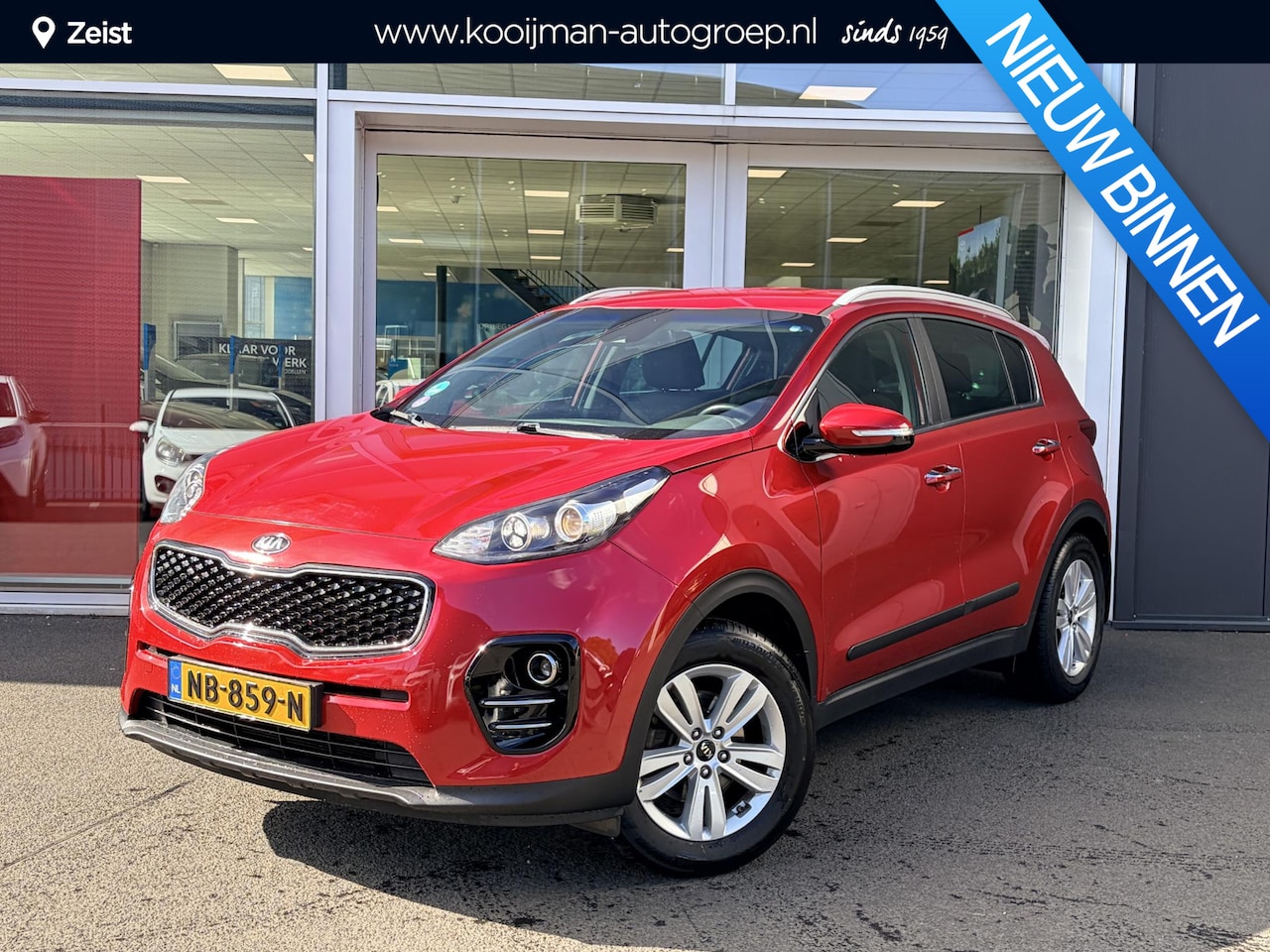 Kia Sportage - 1.6 GDI DynamicLine | Trekhaak | Navigatie | Achteruitrijcamera | Climate Control | Androi - AutoWereld.nl
