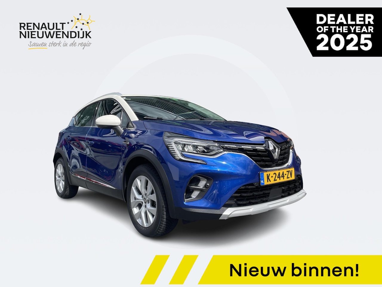 Renault Captur - 1.3 TCe 130 EDC Intens AUTOMAAT / ACHTERUITRIJCAMERA / DODEHOEKSENSOREN / CRUISE CONTROL - AutoWereld.nl