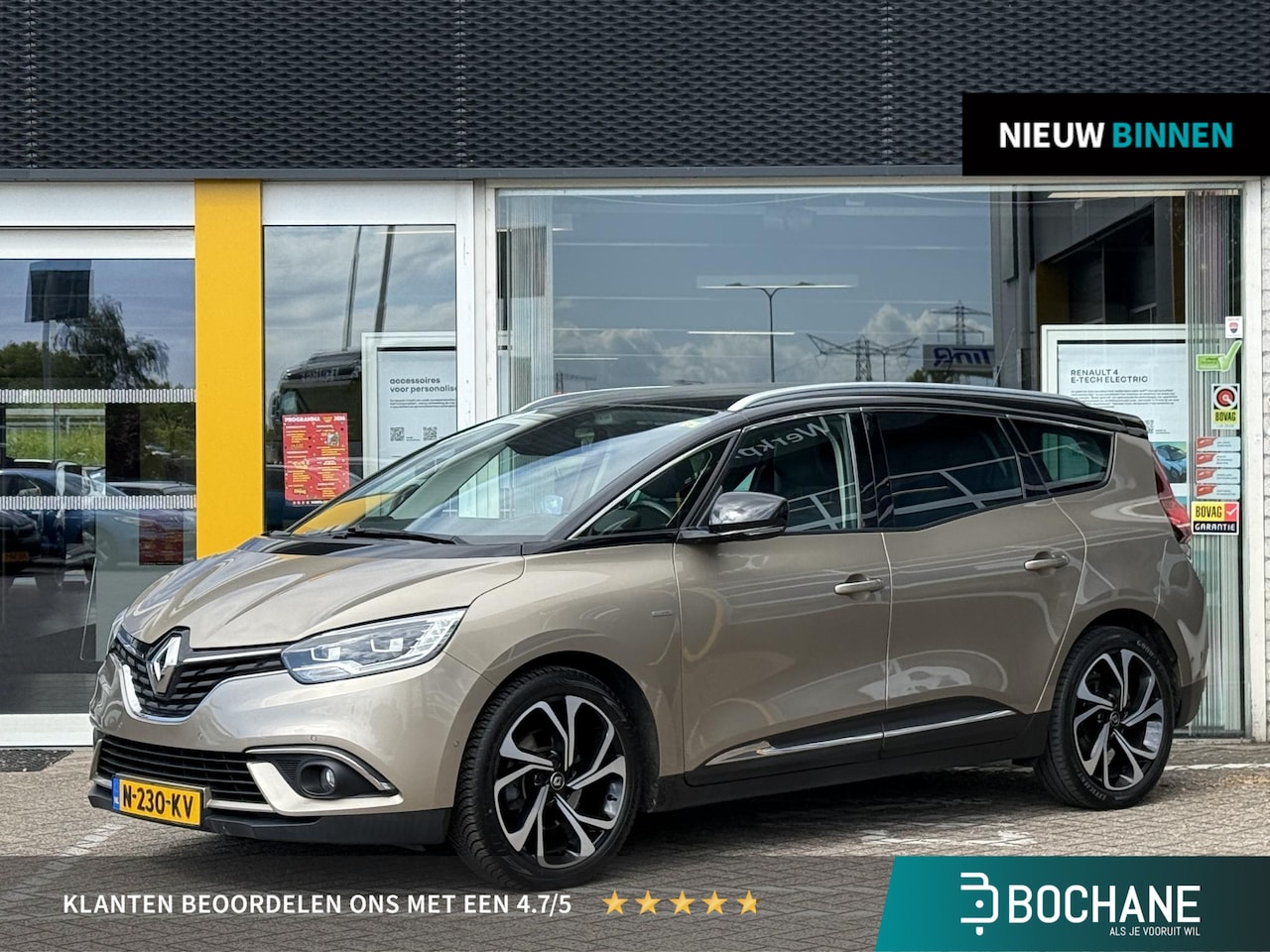 Renault Grand Scénic - 1.3 TCe Bose 7p. | Navigatie | Achteruitrijcamera | Cruise adaptief | LED | Bose Audio | C - AutoWereld.nl