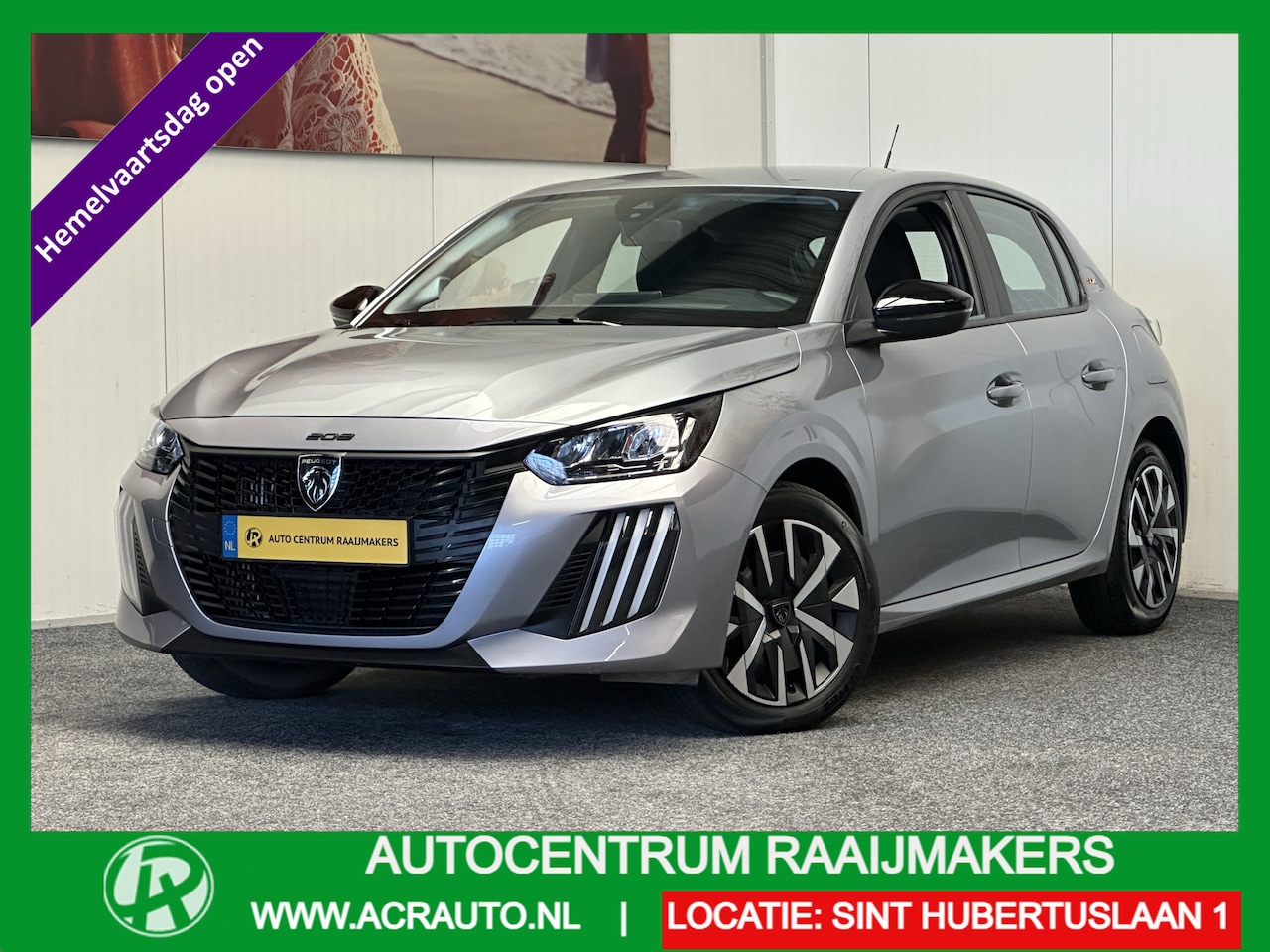 Peugeot 208 - 1.2 STYLE 100PK MODEL 2025 NAVIGATIE CRUISE CONTROL APPLE CARPLAY/ANDROID AIRCO  BLUETOOTH - AutoWereld.nl