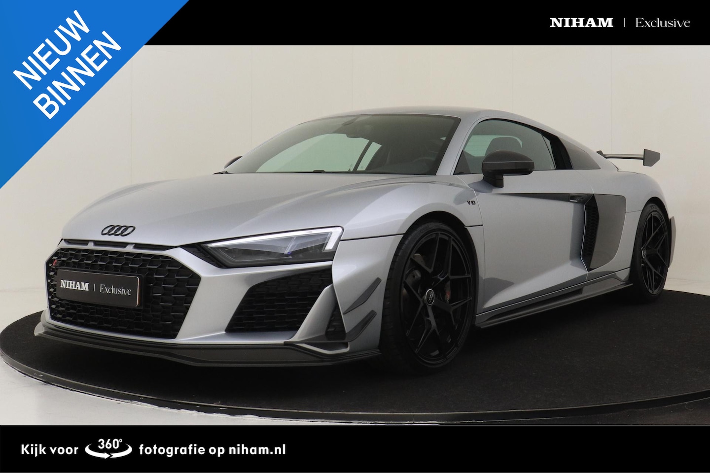 Audi R8 - 5.2 PERFORMANCE RWD CARBON BODYKIT|CARBON SPOILER|CARBON INT|OPF DELETE|KORBACH 20"LM VELG - AutoWereld.nl