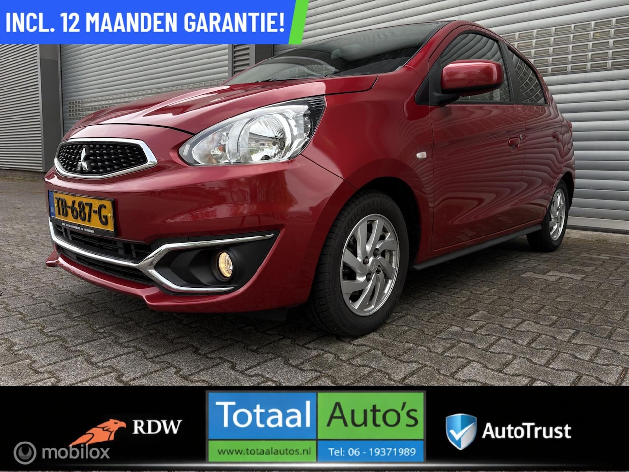 Mitsubishi Space Star - 1.2 AUTOMAAT*NAVI*CRUISE*1e EIGEN. - AutoWereld.nl
