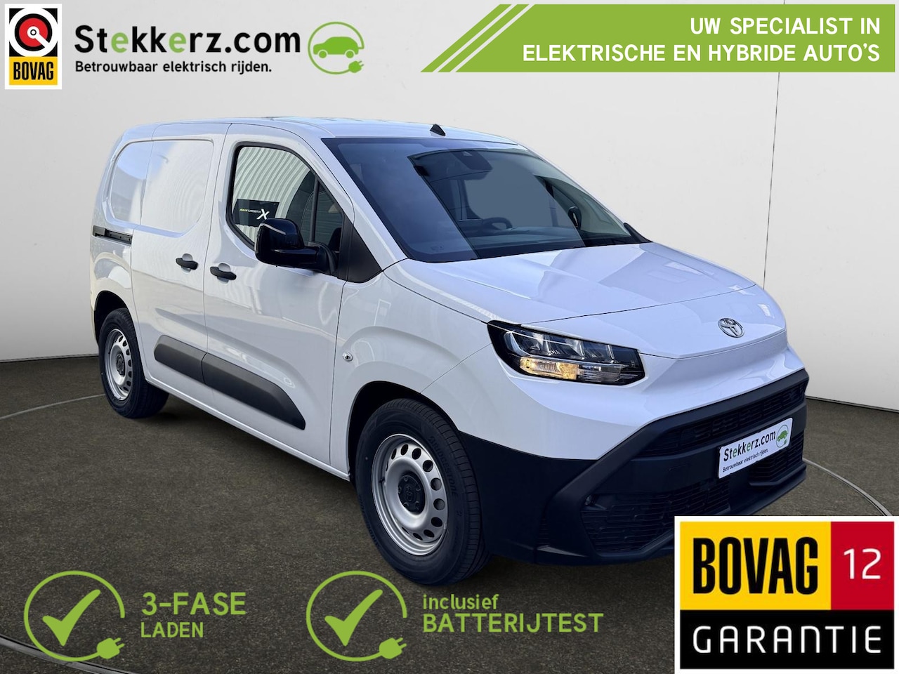 Toyota ProAce City - 50 kWh Elektroantrieb L1 Meister Auto Nieuw! 23km!! - AutoWereld.nl