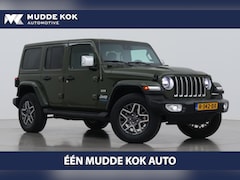 Jeep Wrangler Unlimited - 4xe 380 Sahara | ACC | Leder | Camera V+A | Stoel+Stuurverwarming
