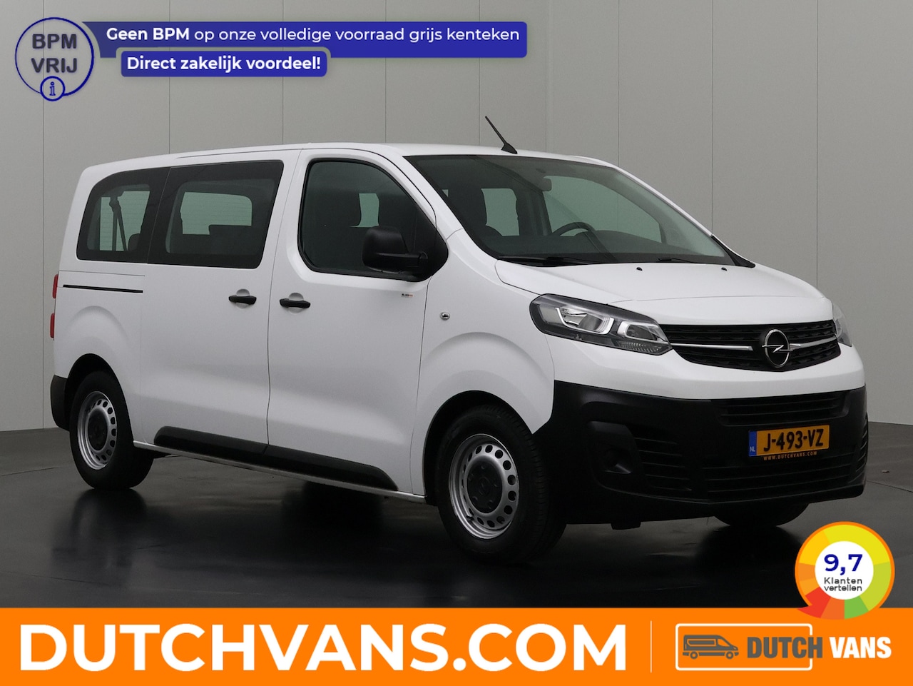 Opel Vivaro Combi - 1.5CDTI Lang Personenbus | 9-Persoons | € 21950 incl BTW/BPM | Navigatie | Airco | cruise - AutoWereld.nl
