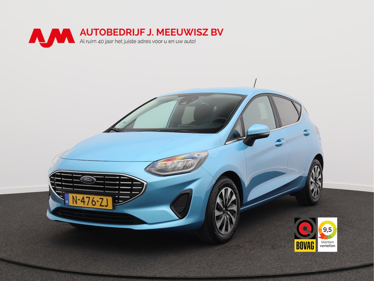 Ford Fiesta - 1.0 EcoBoost Hybrid Titanium/ zeer mooi! - AutoWereld.nl