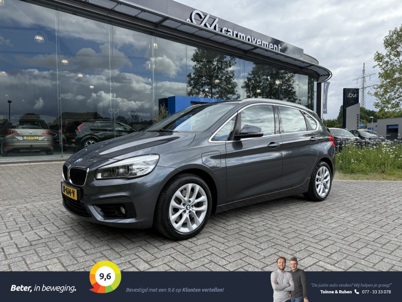 BMW 2-serie Active Tourer - 225xe Essential | Navi | Cruise | Automaat | Elktr achterklep - AutoWereld.nl