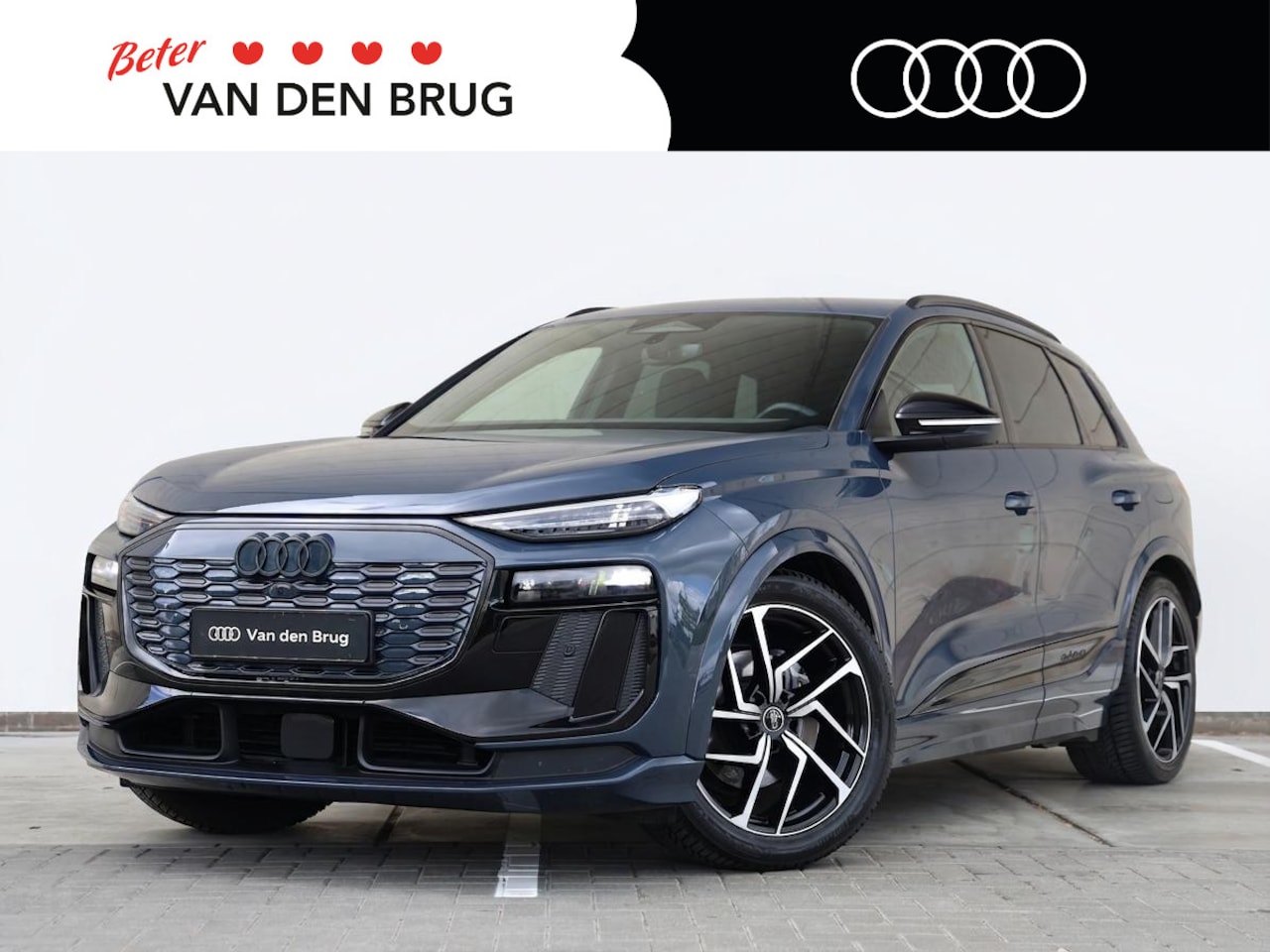 Audi Q6 e-tron - S edition performance 100 kWh | Luchtvering | Bijrijderscherm | Elektr. verstelbare voorst - AutoWereld.nl