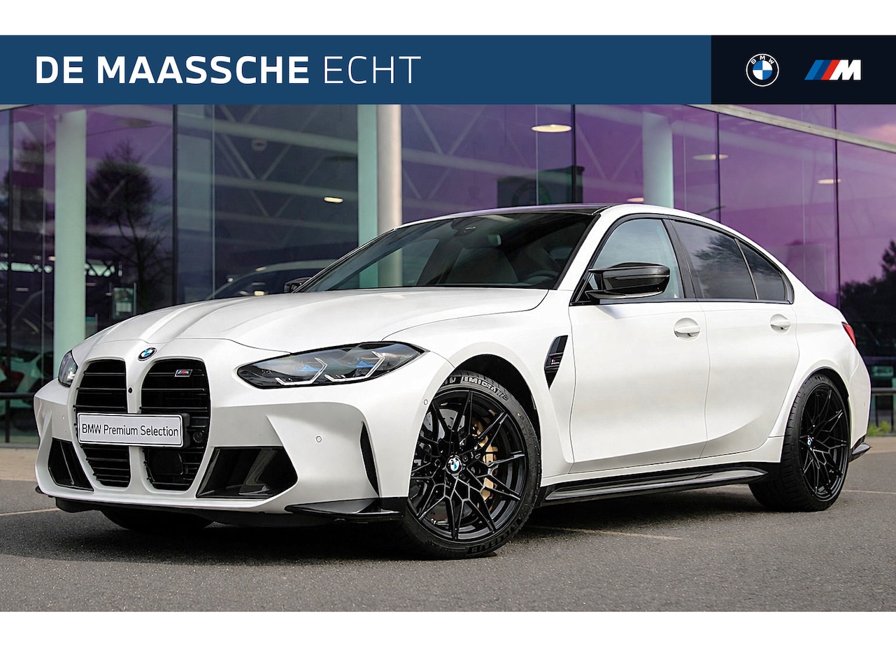 BMW M3 - 3 Serie xDrive High Executive Competition / M Drive Professional / M Carbon kuipstoelen / - AutoWereld.nl