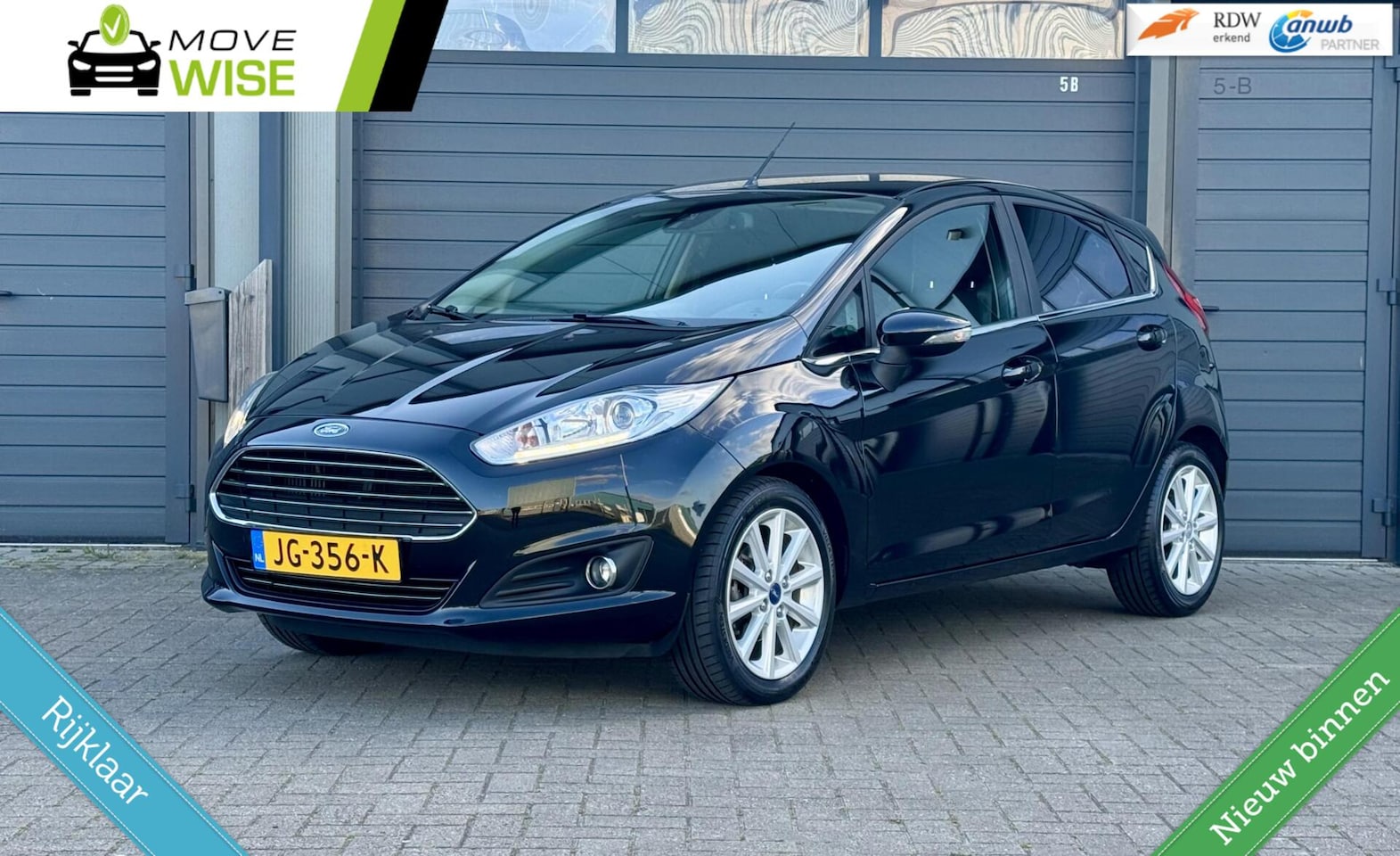 Ford Fiesta - 1.0 - 101pk Titanium | Nieuwstaat ! | Rijklaar & Nieuwe DB RIEM | Cruise | 5 Deurs | PDC | - AutoWereld.nl