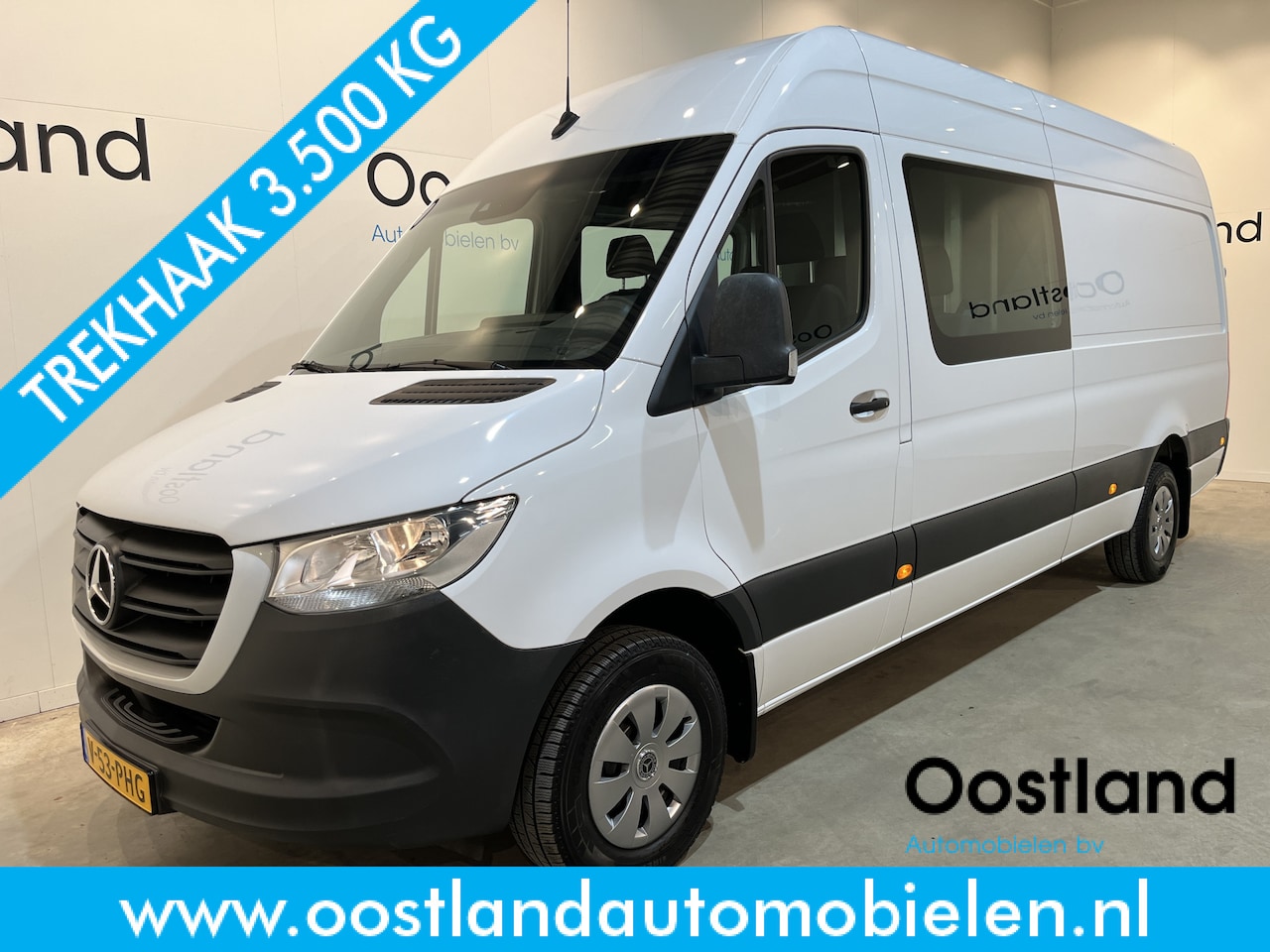 Mercedes-Benz Sprinter - 316 CDI L3H2 RWD DC Dubbel Cabine / Trekhaak 3.500 KG / Airco / Cruise Control / CarPlay / - AutoWereld.nl