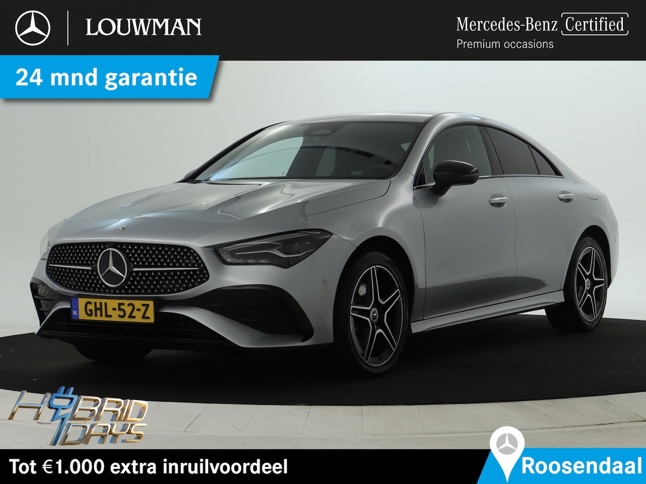 Mercedes-Benz CLA-Klasse - 250 e AMG Nightpakket | Dode Hoek Ass | Keyless Go | CarPlay | Sfeerverlichting | Stoelver - AutoWereld.nl