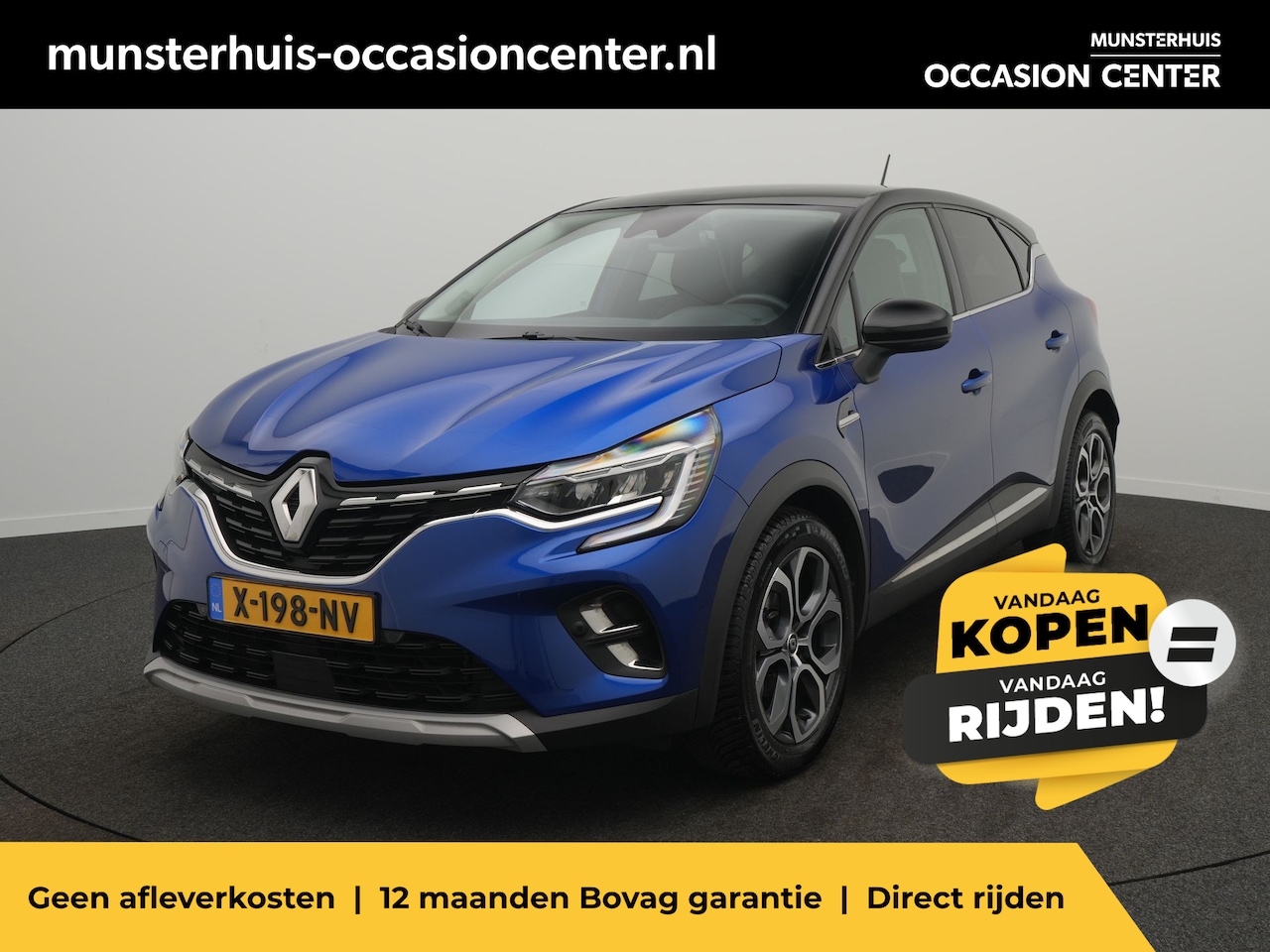 Renault Captur - TCe 140 EDC Intens - RIJKLAARPRIJS - Automaat - All Seasonbanden - Achteruitrijcamera - De - AutoWereld.nl