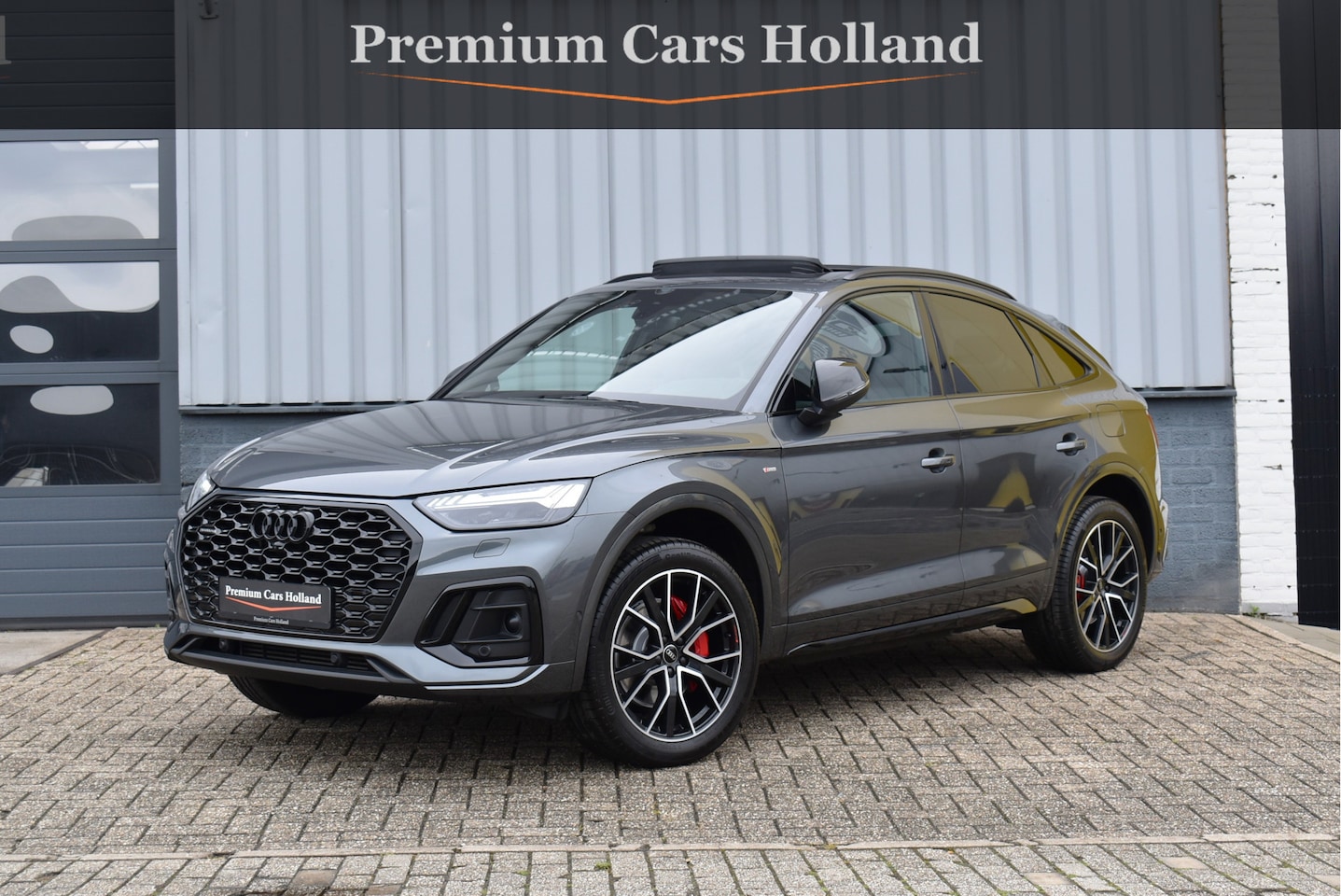 Audi Q5 Sportback - 50 TFSI e S-Line 299 Pk Pano RS-Leder Rood Stiksel HUD Sfeer Keyless Trekhaak SQ5 - AutoWereld.nl