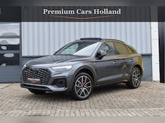 Audi Q5 Sportback - 50 TFSI e S-Line 299 Pk Pano RS-Leder Rood Stiksel HUD Sfeer Keyless Trekhaak SQ5