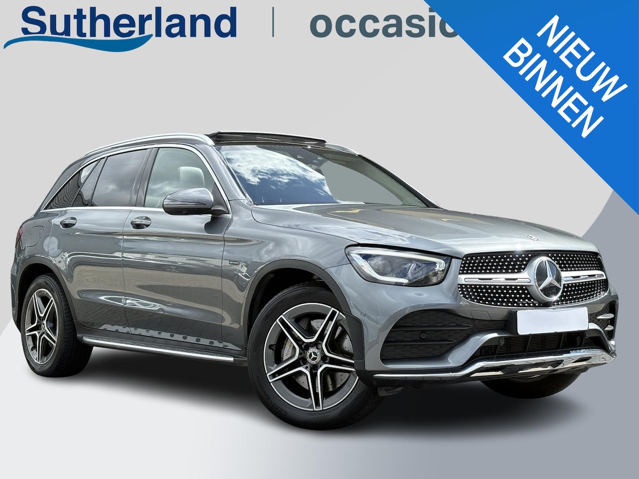 Mercedes-Benz GLC-klasse - 300e 4MATIC AMG Line 320pk | PHEV | Panoramadak | Burmester Audio | Stoelverwarming | Acht - AutoWereld.nl