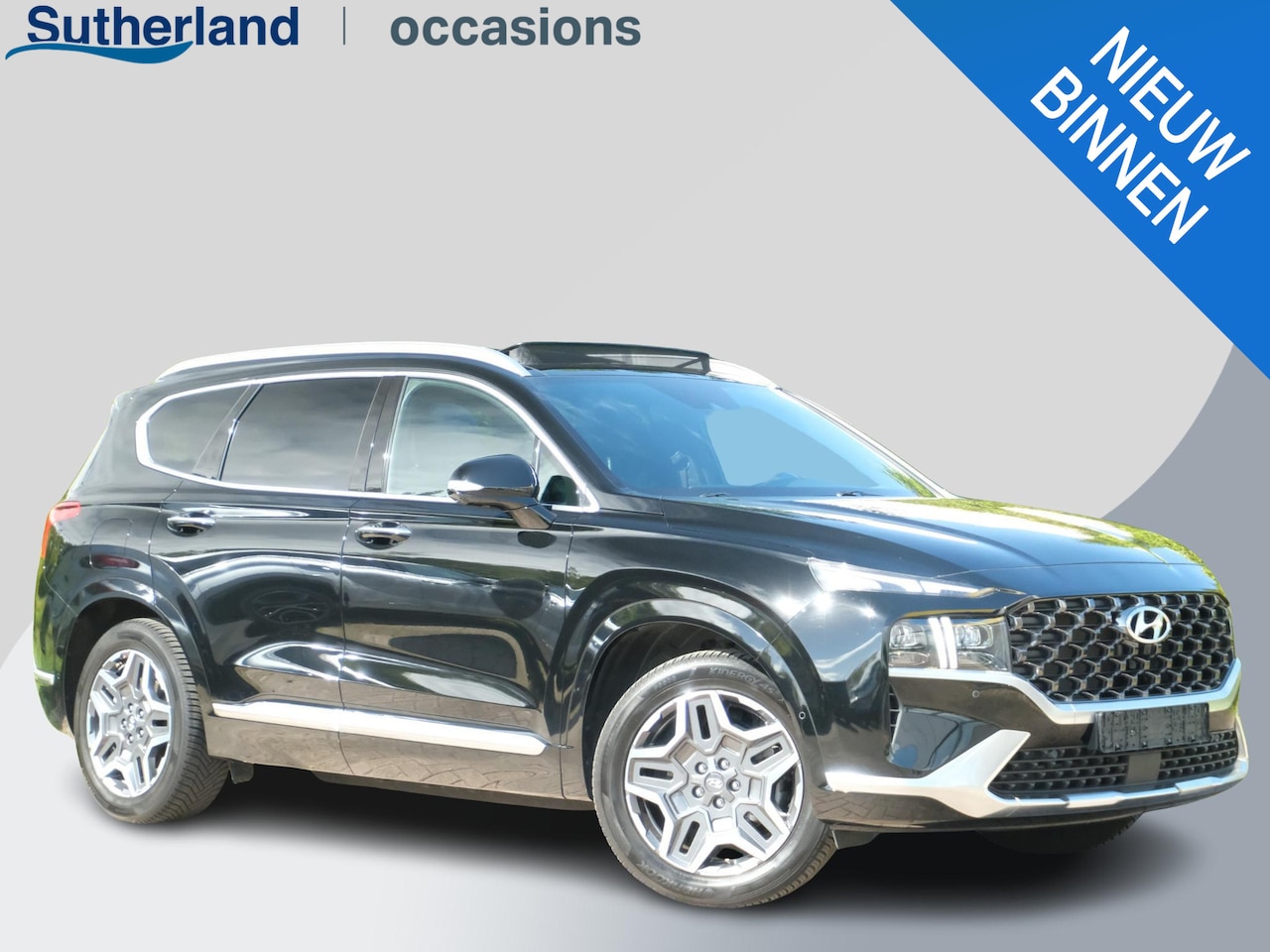 Hyundai Santa Fe - 1.6 T-GDI PHEV Premium Plus Sky | Panoramadak | Dealer onderhouden | 360 Camera | Stoelkoe - AutoWereld.nl