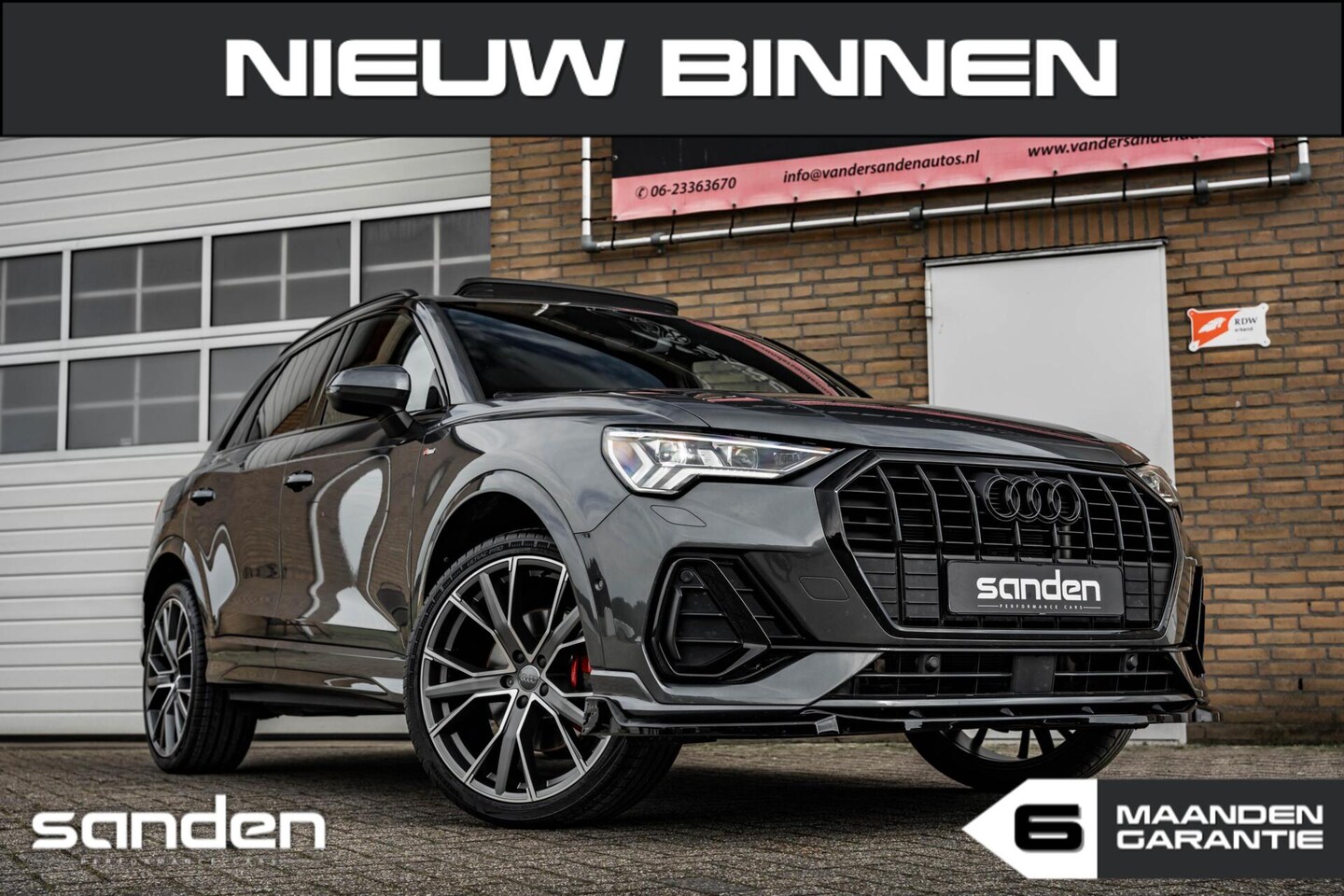 Audi Q3 - 45 TFSI e S edition|245pk|Pano|S Line|Leder|Memory - AutoWereld.nl