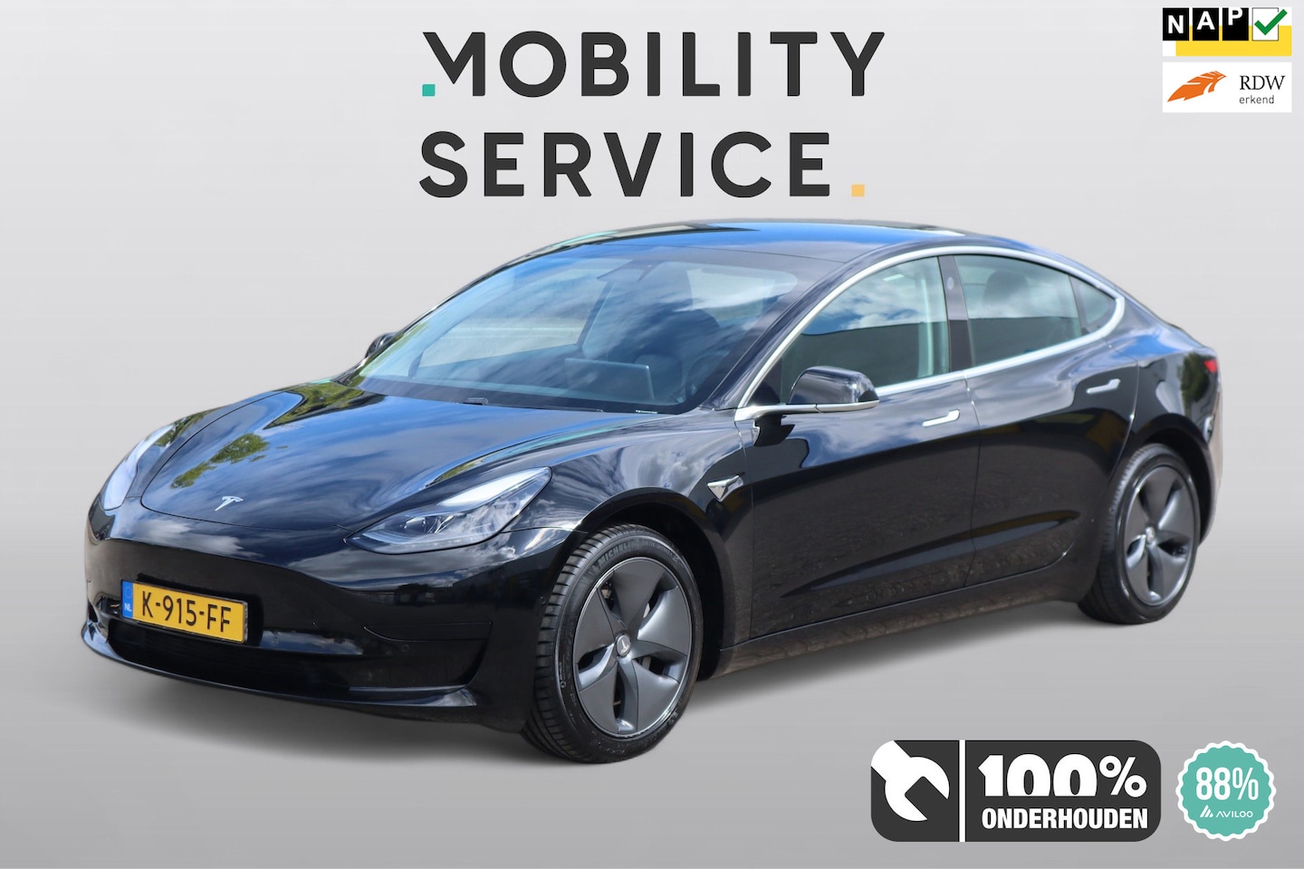 Tesla Model 3 - Standard RWD Plus 60 kWh SOH88% Trekhaak Pano Cruise - AutoWereld.nl