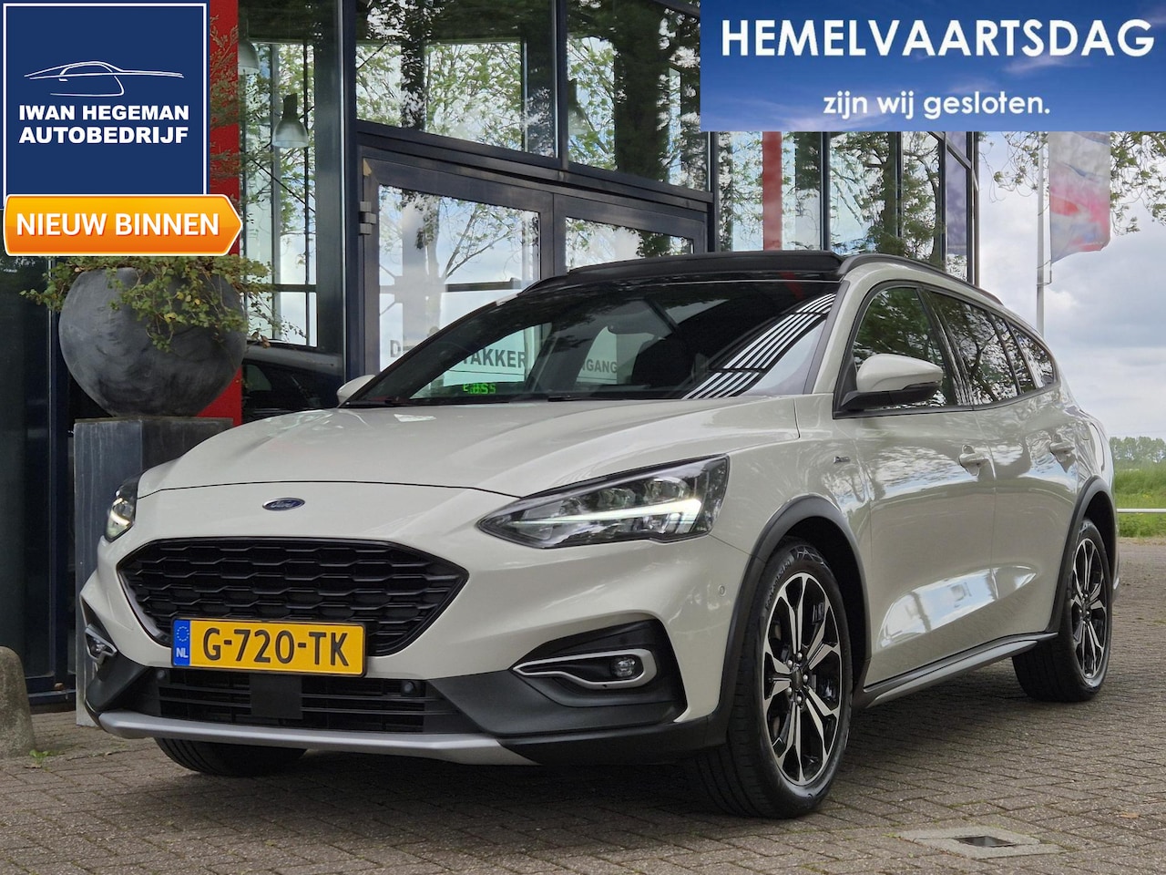 Ford Focus Wagon - 1.0 EcoBoost 125PK Active Business | Panoramadak | Navigatie | Stuur+ Stoel+Voorruitverwar - AutoWereld.nl