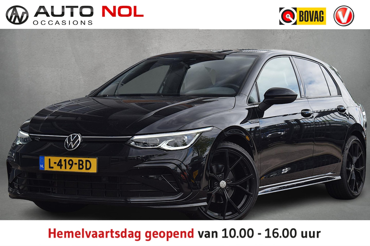 Volkswagen Golf - 1.5 eTSI R-Line Business | Stuur- en Stoelverw. | Sportstoelen Velours | IQ Lights - AutoWereld.nl