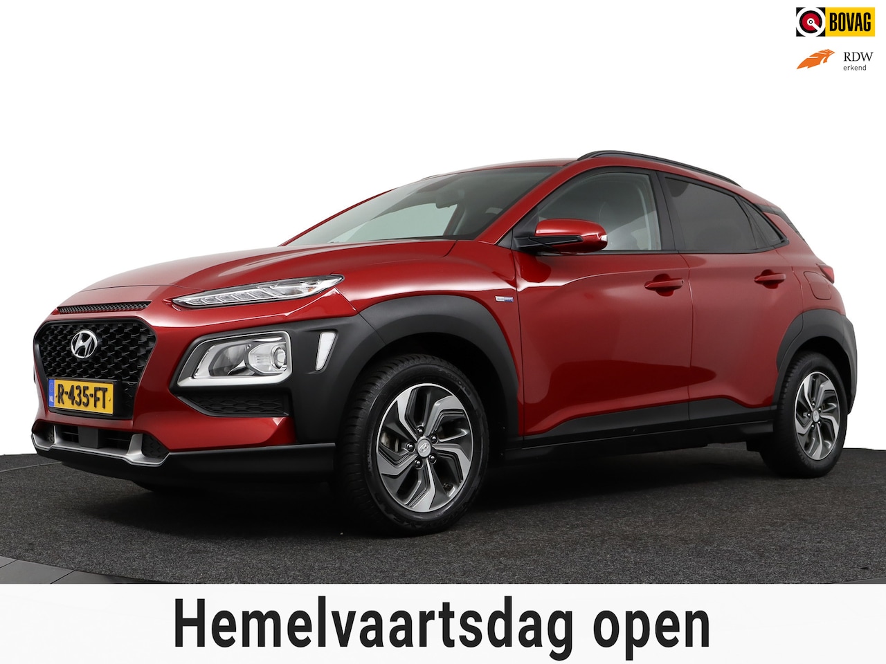 Hyundai Kona - 1.6 GDI HEV Comfort Smart Trekhaak/Trekgew. 1300kg/Winterpakket/Camera - AutoWereld.nl