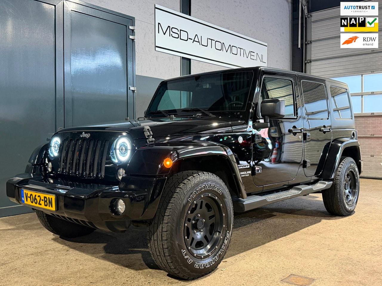 Jeep Wrangler - 2.8 CRD Sport Origineel Nederlands Xenon NAP - AutoWereld.nl