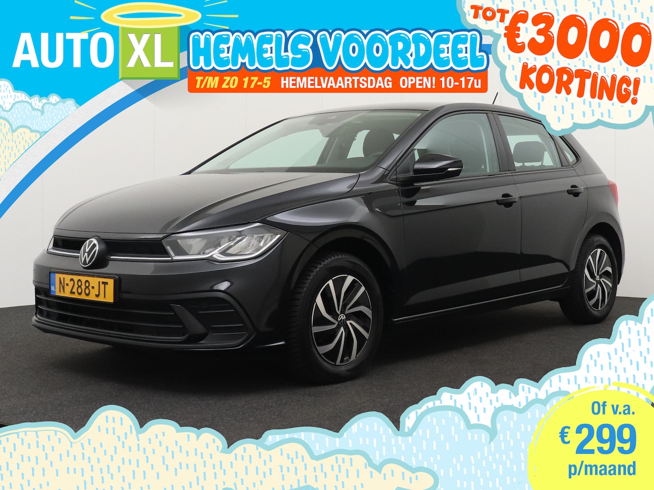 Volkswagen Polo - 1.0 96 PK TSI Business Navi Carplay Adap.Cruise Park.Sens - AutoWereld.nl