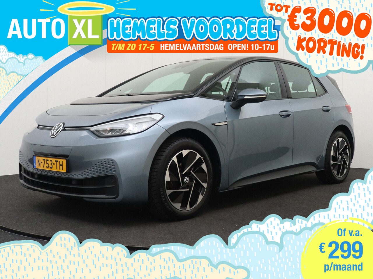 Volkswagen ID.3 - Pro 58 kWh Adapt. Cruise Carplay Camera - AutoWereld.nl