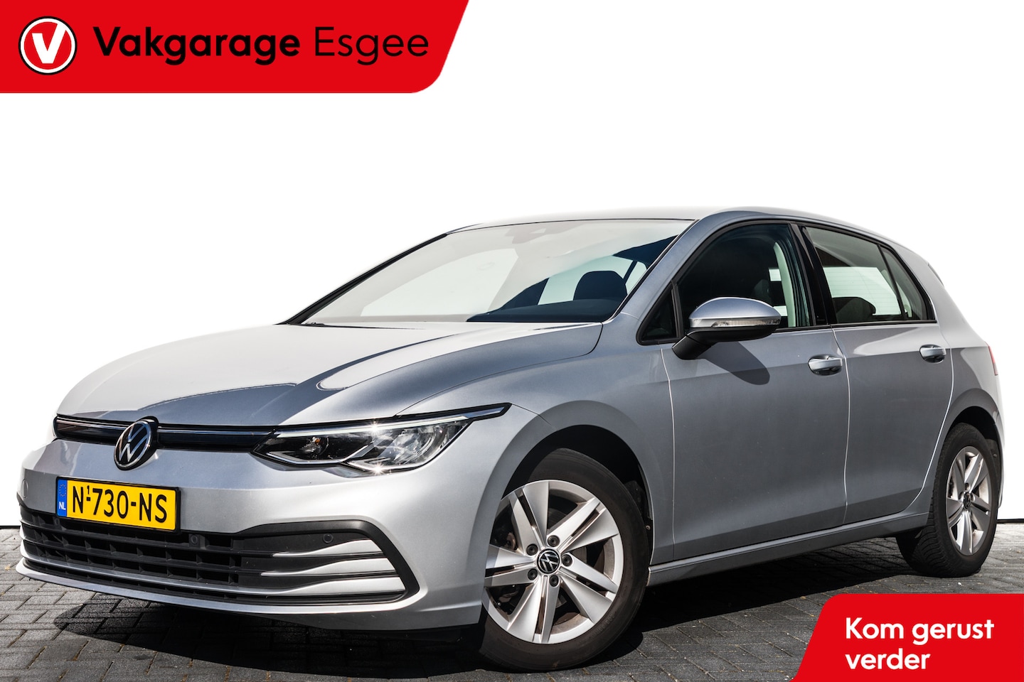 Volkswagen Golf - 1.0 TSI Golf 8 | Digitaal instrumentenpaneel | Keyless | DAB | Clima | Cruise | | Pdc V/A - AutoWereld.nl